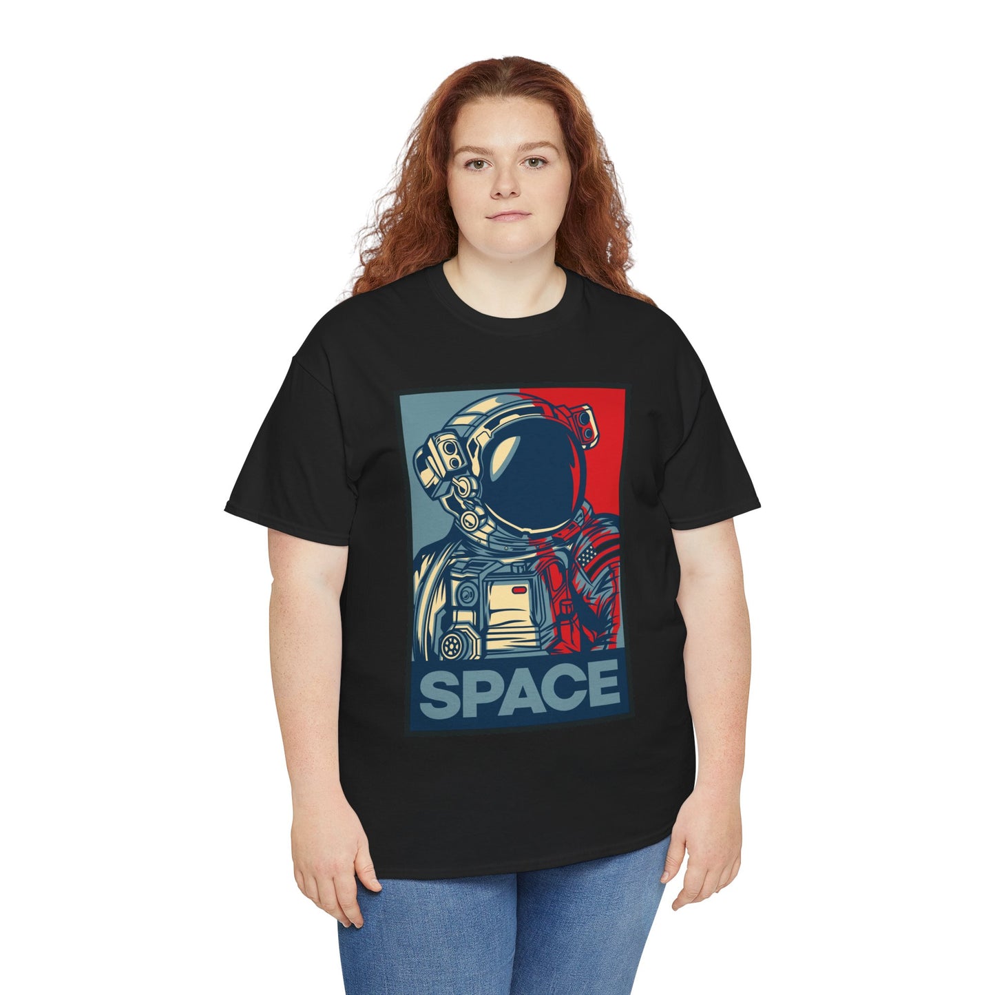 Space, Unisex Heavy Cotton Tee, Space Race Tee. spacex, t-shirt, tshirt, png