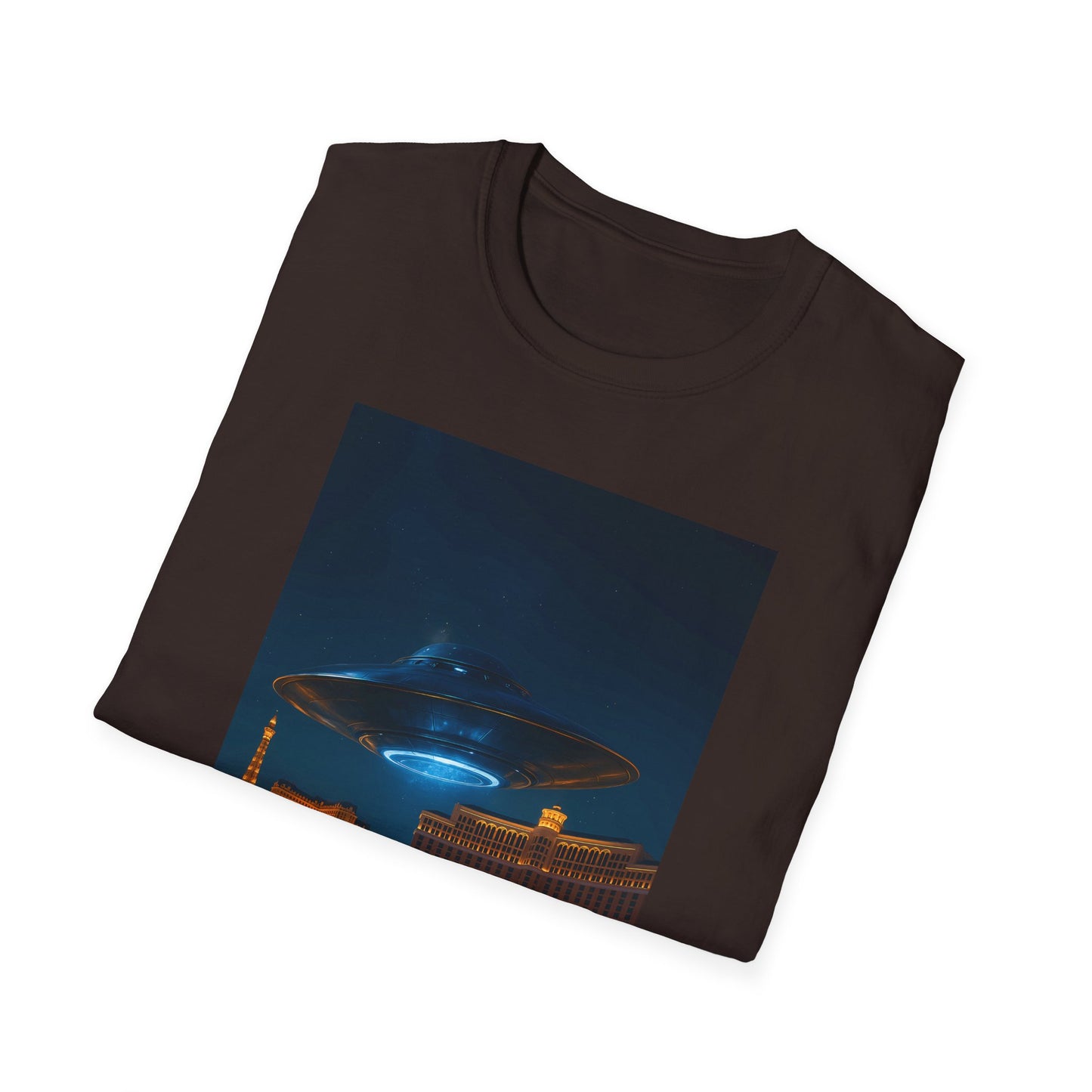 Mysterious UFO Over Vegas Unisex T-Shirt