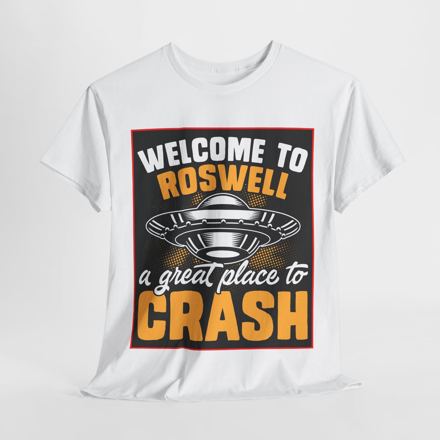 Roswell, UFO, Unisex Heavy Cotton Tee, graphic design, png, t-shirts, t-shirt, tshirts