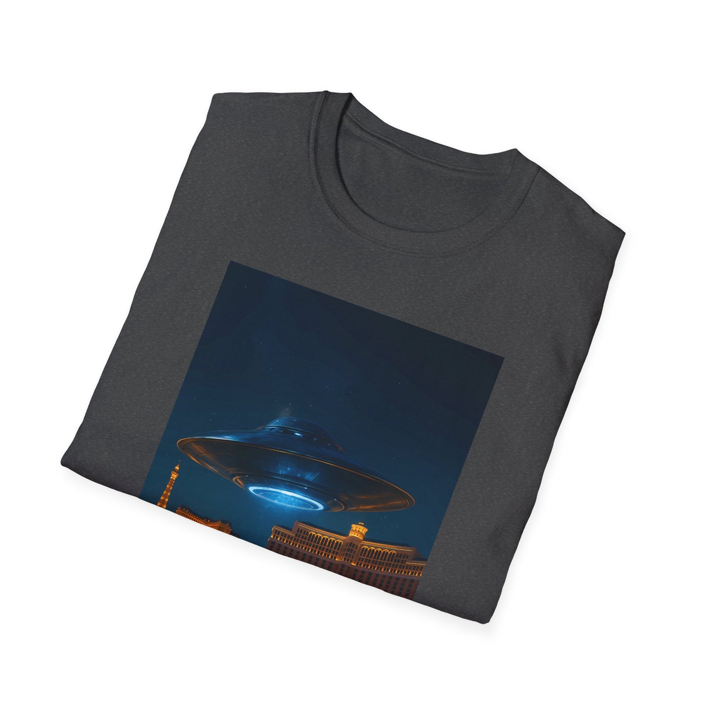 Mysterious UFO Over Vegas Unisex T-Shirt