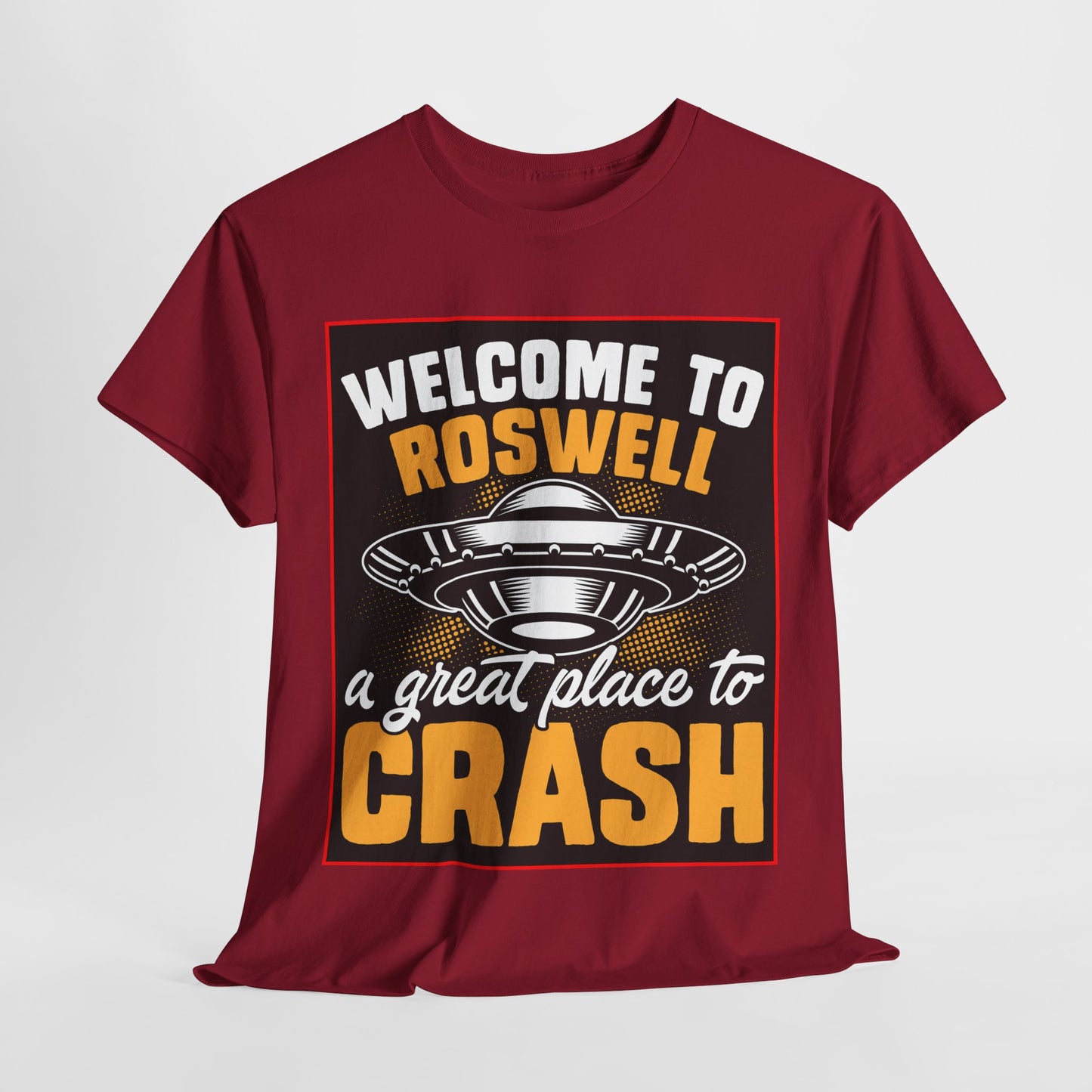 Roswell, UFO, Unisex Heavy Cotton Tee, graphic design, png, t-shirts, t-shirt, tshirts
