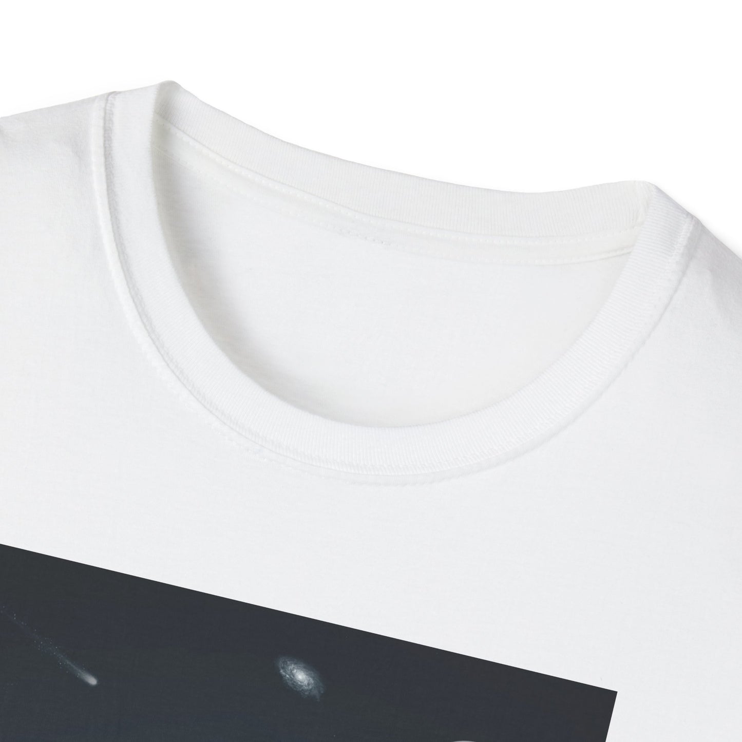 Cosmic Vibes Unisex T-Shirt - UFO & Moon Design, Relaxed Fit Tee for Space Lovers, Gift for Sci-Fi Fans, Casual Wear, Everyday Essentials, t-shirt, tshirt, png