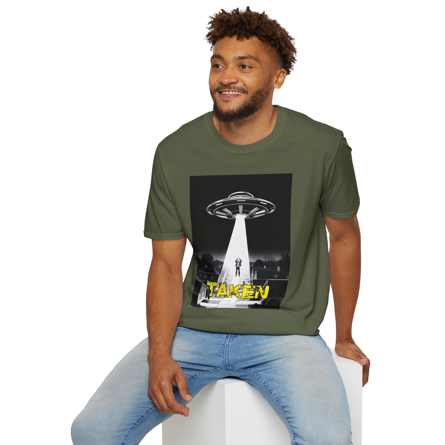 Taken 2, Alien Abduction, T-Shirt, UFO Lovers Tee, Sci-Fi Graphic, Unisex Casual Wear, Gift for Space Enthusiasts, graphic tees, t-shirts