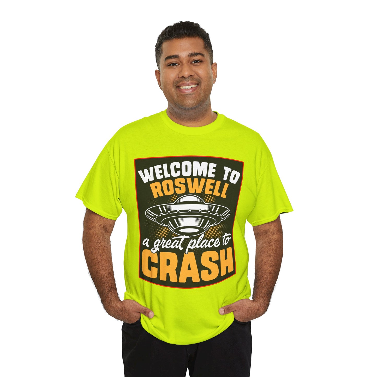 Roswell, UFO, Unisex Heavy Cotton Tee, graphic design, png, t-shirts, t-shirt, tshirts