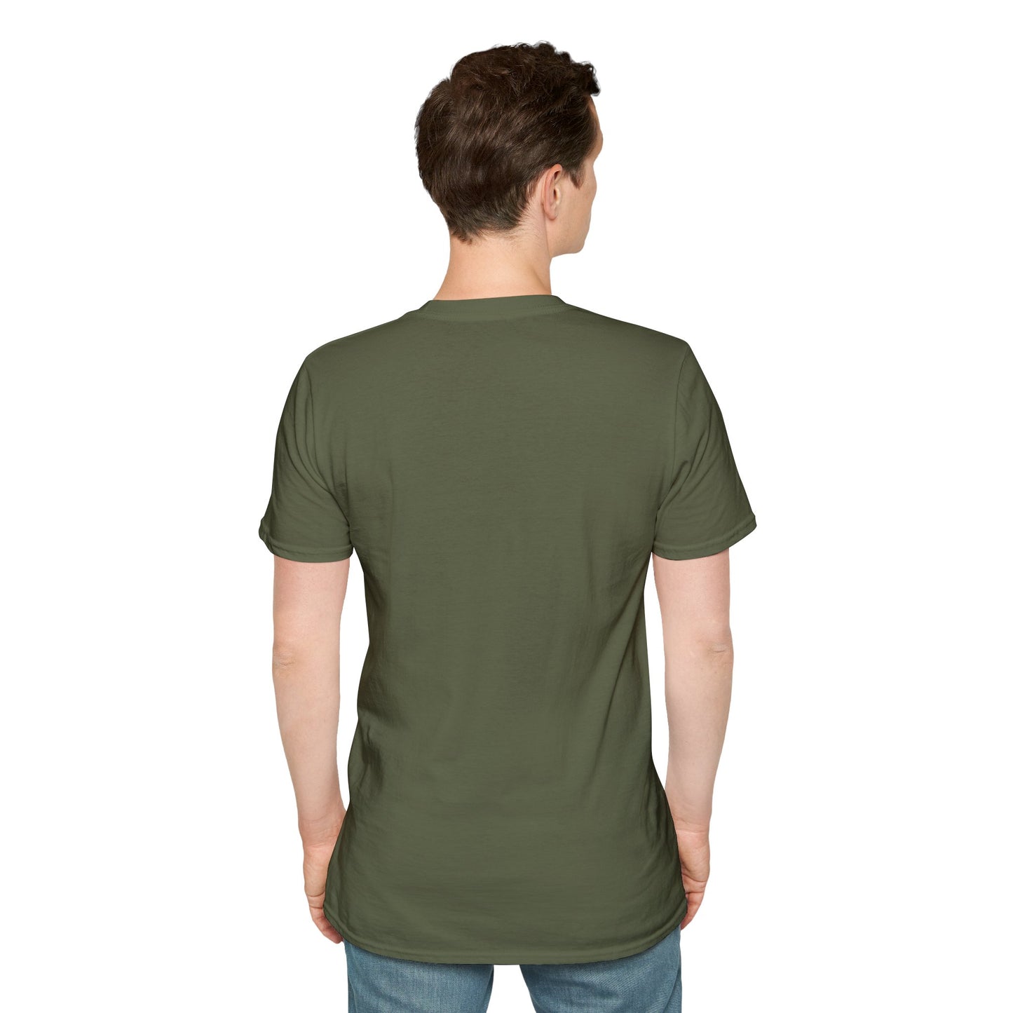 DJ Alien Graphic T-Shirt | Unisex Softstyle Tee for Music Lovers, Gifts for DJs, Cool Casual Wear, Festival Apparel, Unique Alien Design