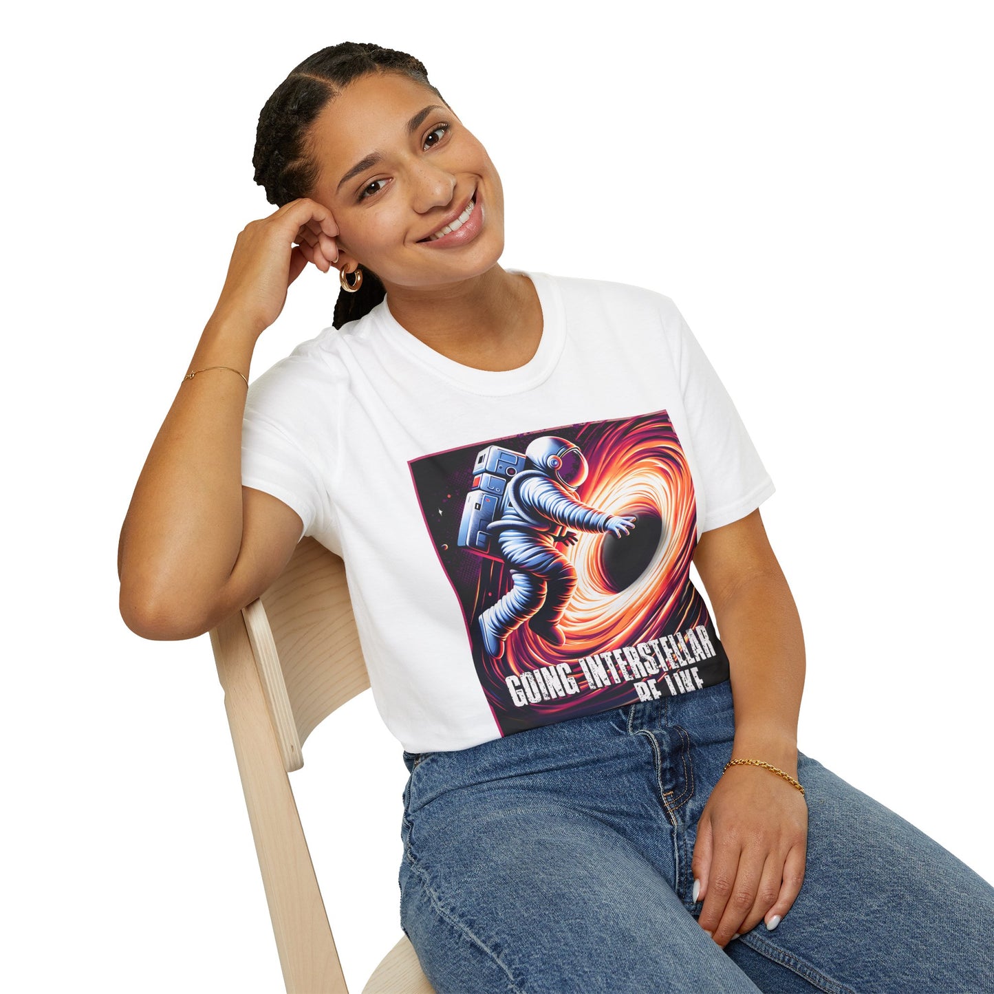 Interstellar BlackHole, Space Voyager Graphic Tee, Going Interstellar T-Shirt, Astronaut Shirt, Gift for Sci-Fi Lovers, Cool Casual Wear, t-shirts