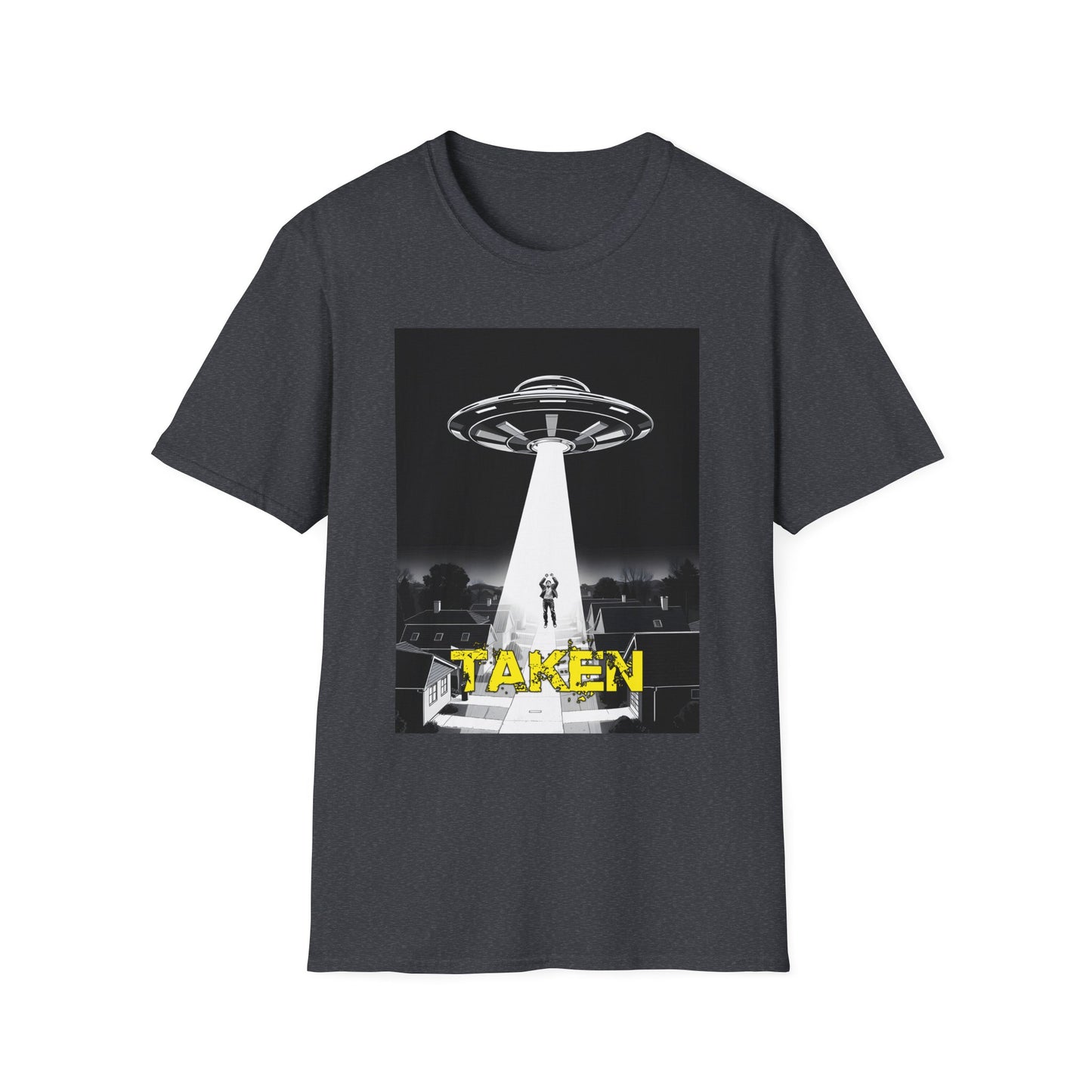 Taken 2, Alien Abduction, T-Shirt, UFO Lovers Tee, Sci-Fi Graphic, Unisex Casual Wear, Gift for Space Enthusiasts, graphic tees, t-shirts