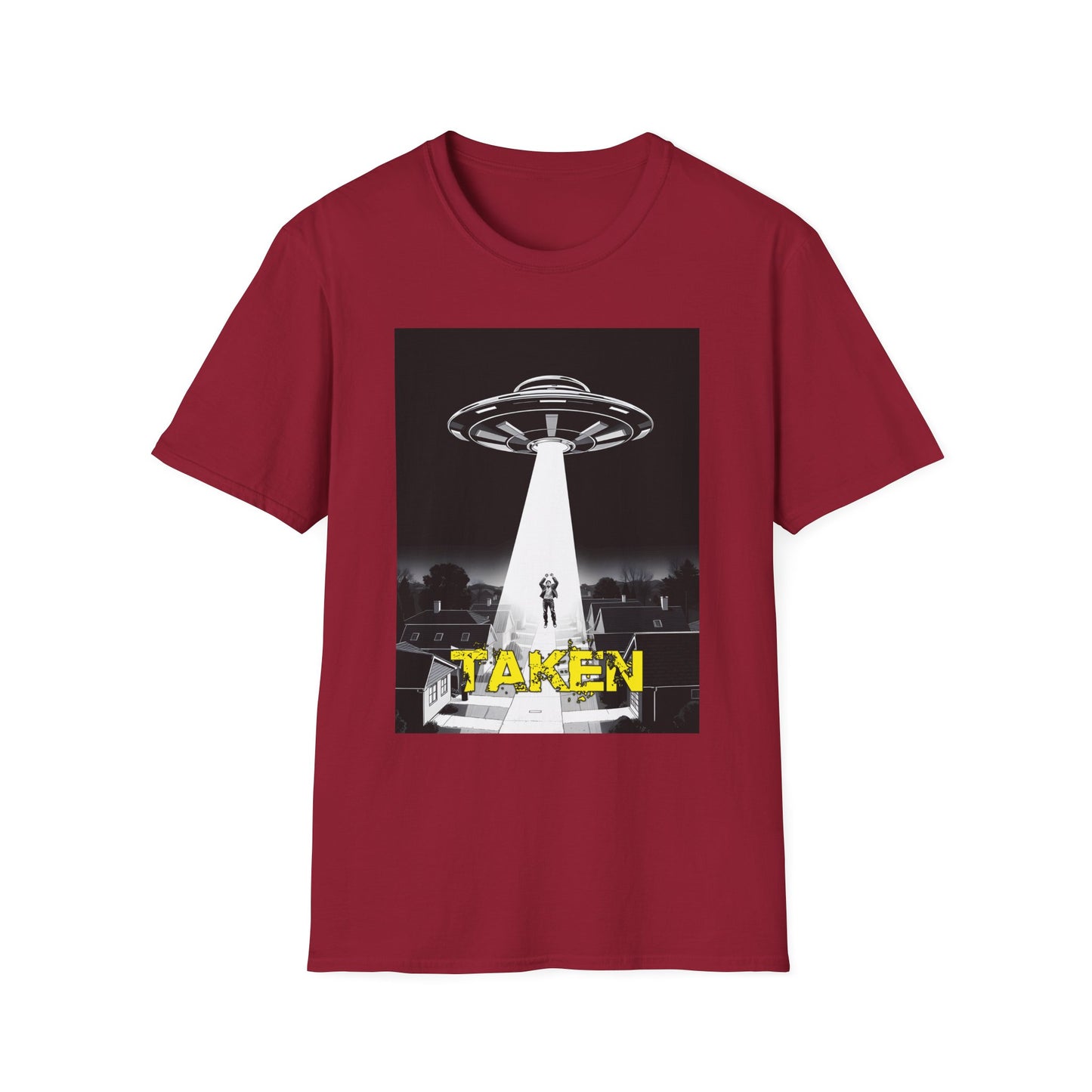 Taken 2, Alien Abduction, T-Shirt, UFO Lovers Tee, Sci-Fi Graphic, Unisex Casual Wear, Gift for Space Enthusiasts, graphic tees, t-shirts
