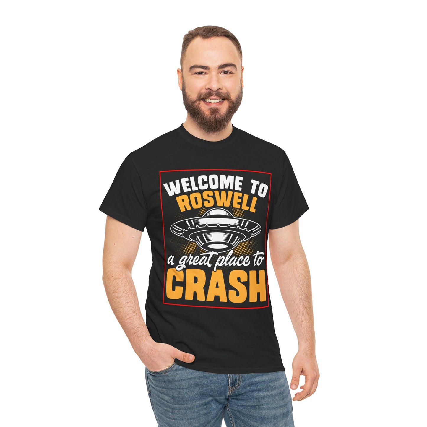 Roswell, UFO, Unisex Heavy Cotton Tee, graphic design, png, t-shirts, t-shirt, tshirts