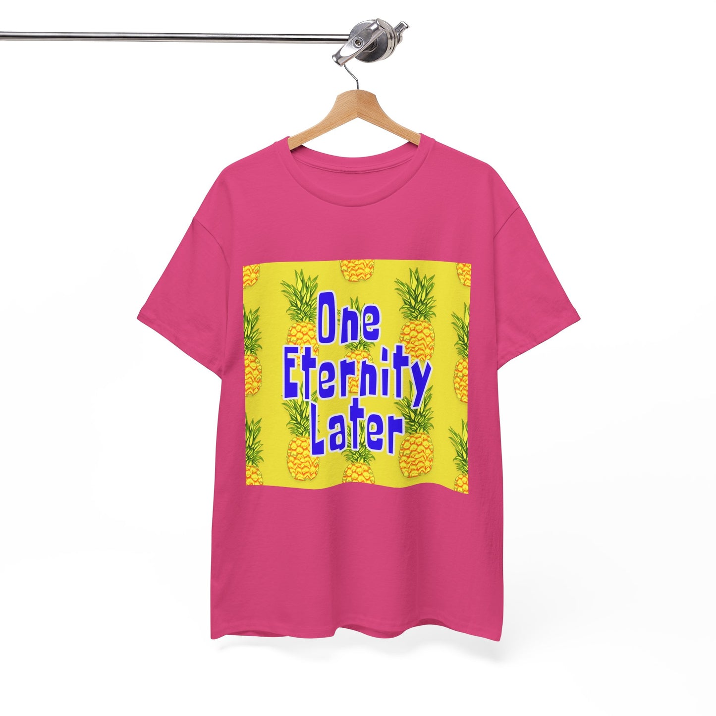 One Eternity Later, Unisex Heavy Cotton Tee, SpongeBob, cartoons, t-shirt, t-shirts, tshirt, png, funny, kids, GraphicTees