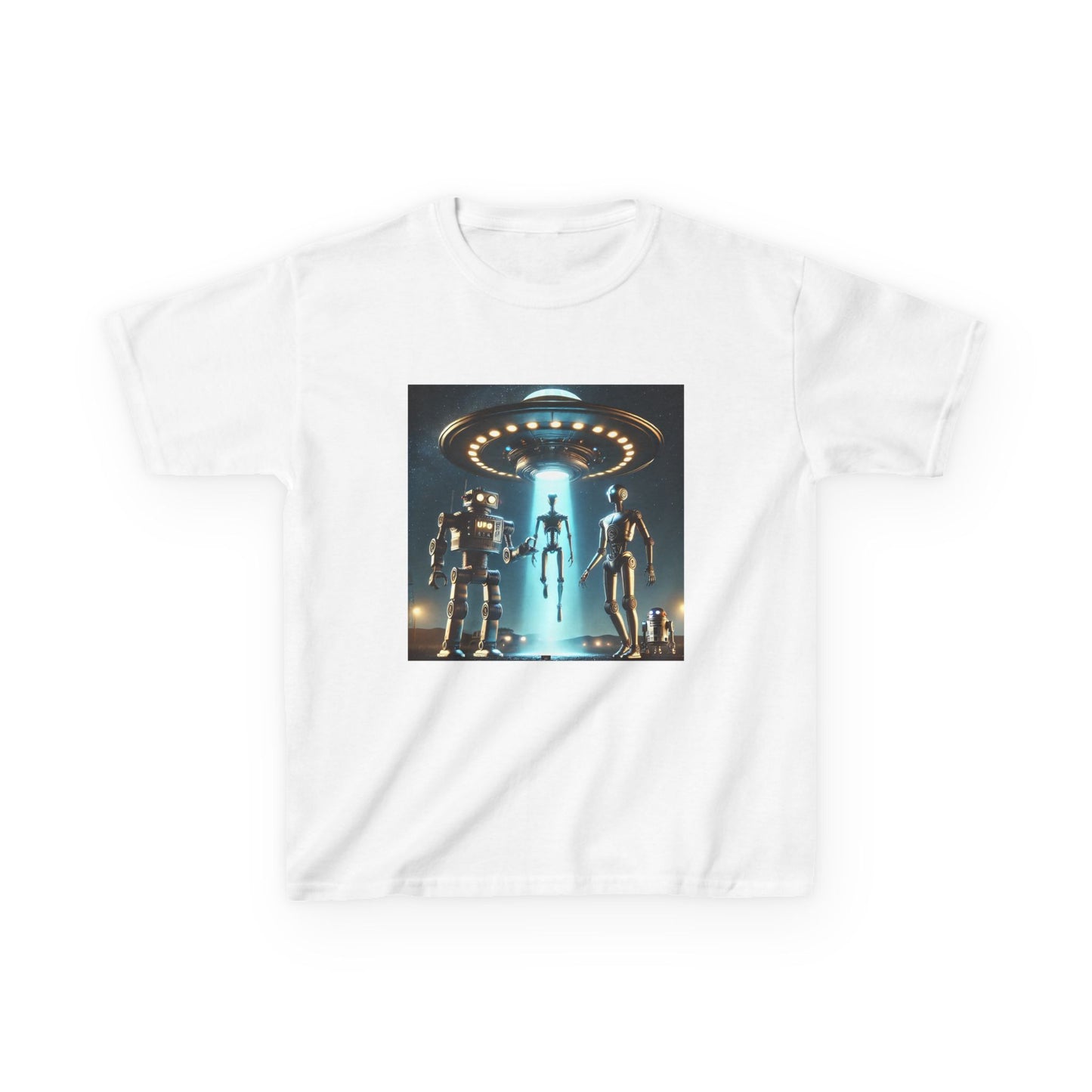 Alien Encounter Kids Tee, Fun Graphic Tee for Young Explorers, Perfect for Birthdays, Space Lovers, Casual Wear, Gift Idea