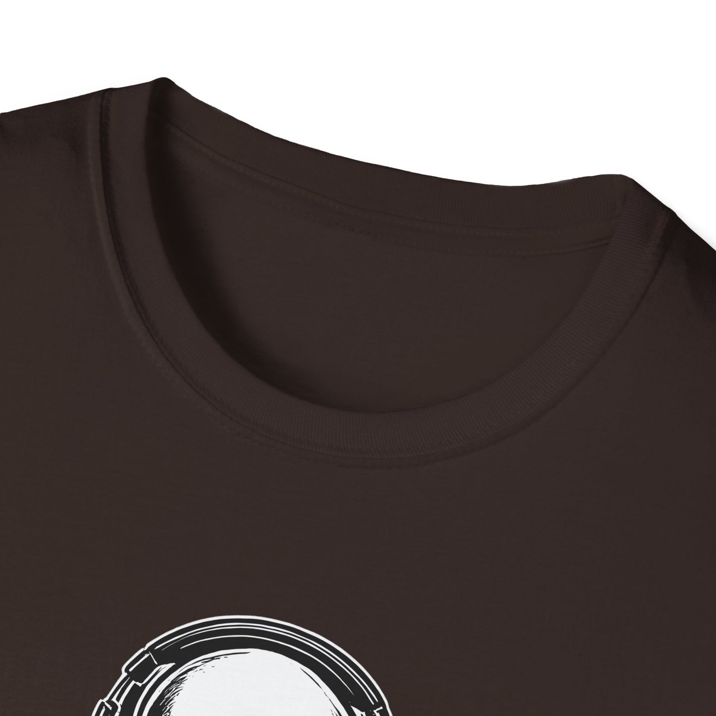 DJ Alien Graphic T-Shirt | Unisex Softstyle Tee for Music Lovers, Gifts for DJs, Cool Casual Wear, Festival Apparel, Unique Alien Design