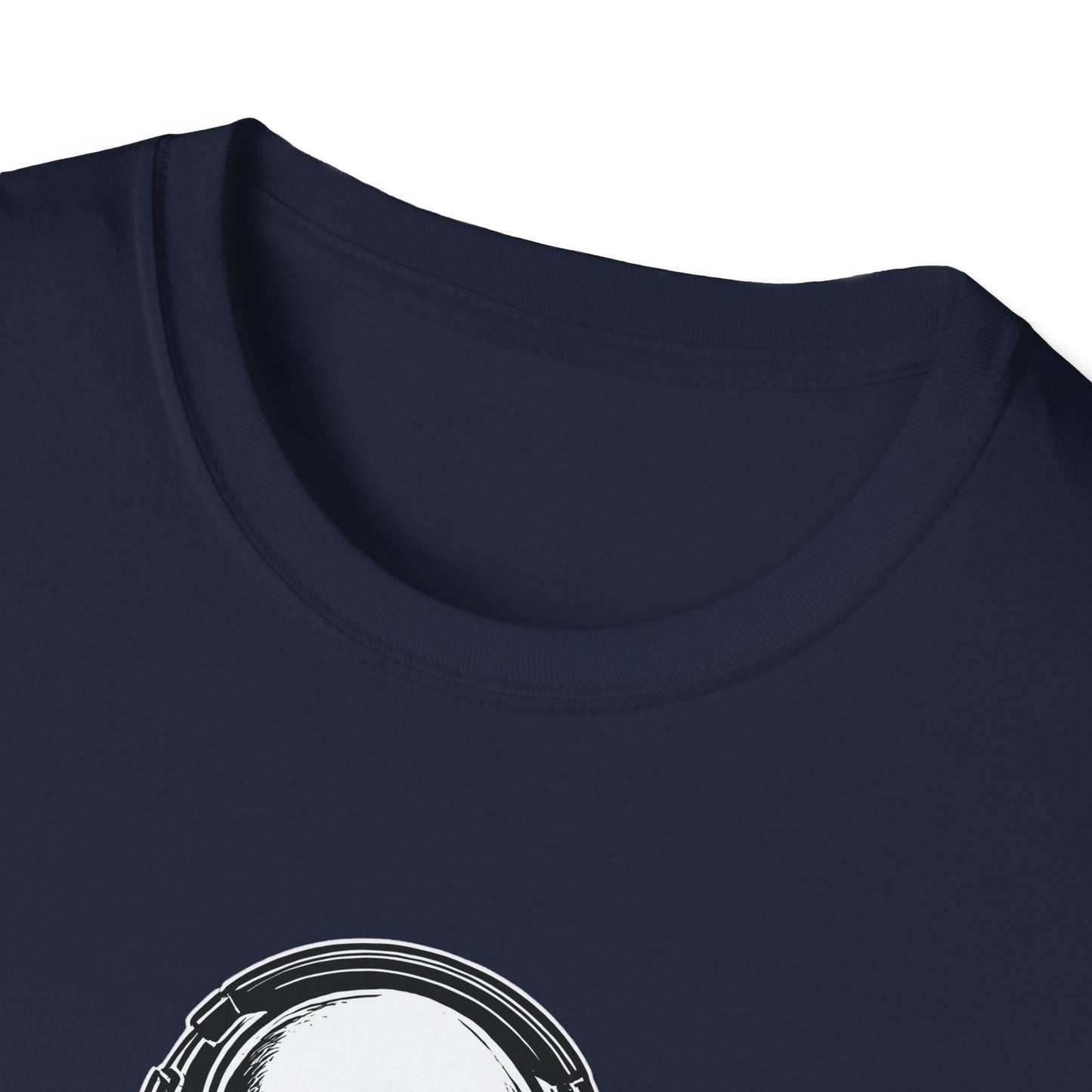 DJ Alien Graphic T-Shirt | Unisex Softstyle Tee for Music Lovers, Gifts for DJs, Cool Casual Wear, Festival Apparel, Unique Alien Design