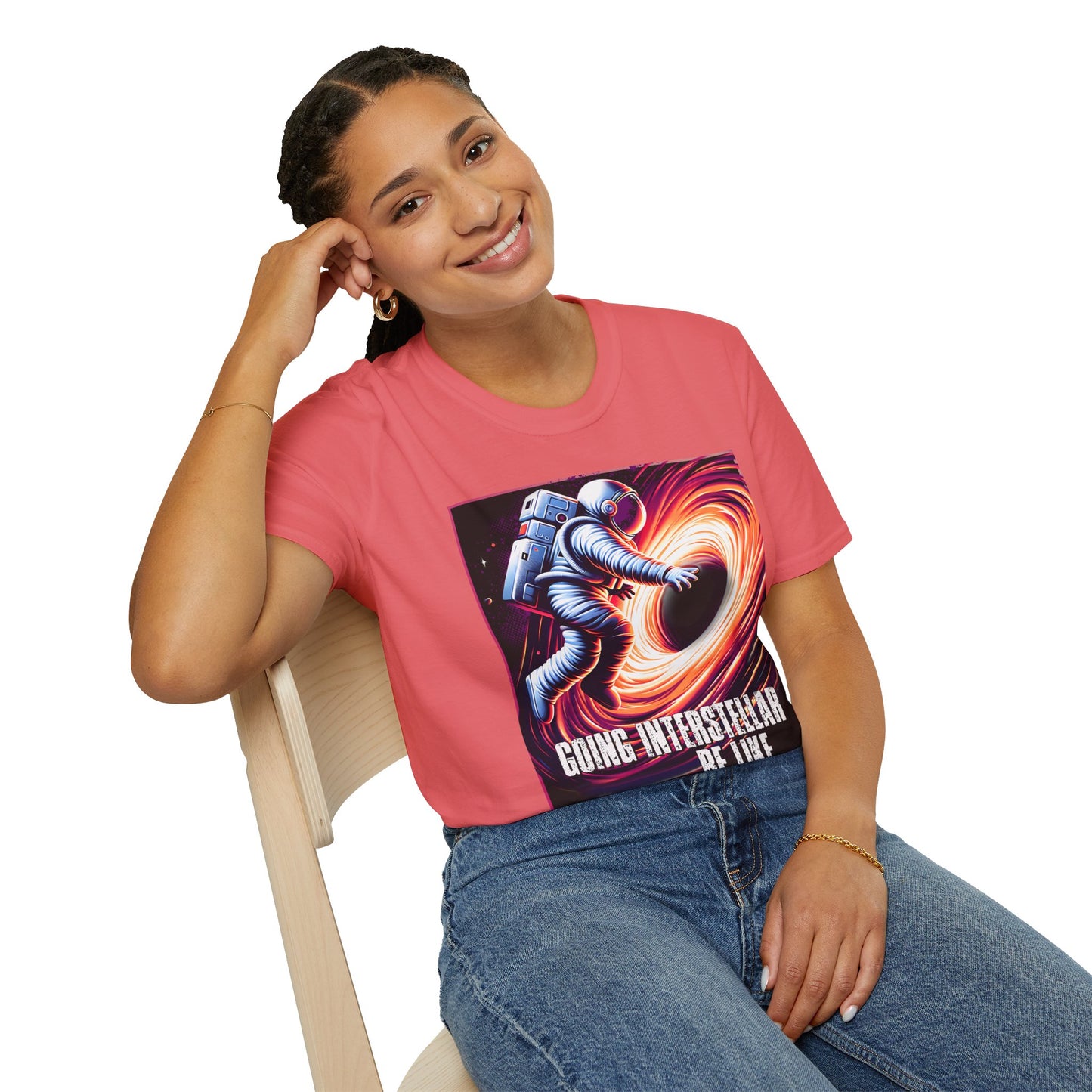 Interstellar BlackHole, Space Voyager Graphic Tee, Going Interstellar T-Shirt, Astronaut Shirt, Gift for Sci-Fi Lovers, Cool Casual Wear, t-shirts