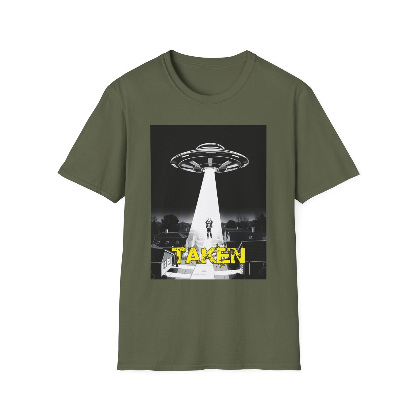 Taken 2, Alien Abduction, T-Shirt, UFO Lovers Tee, Sci-Fi Graphic, Unisex Casual Wear, Gift for Space Enthusiasts, graphic tees, t-shirts