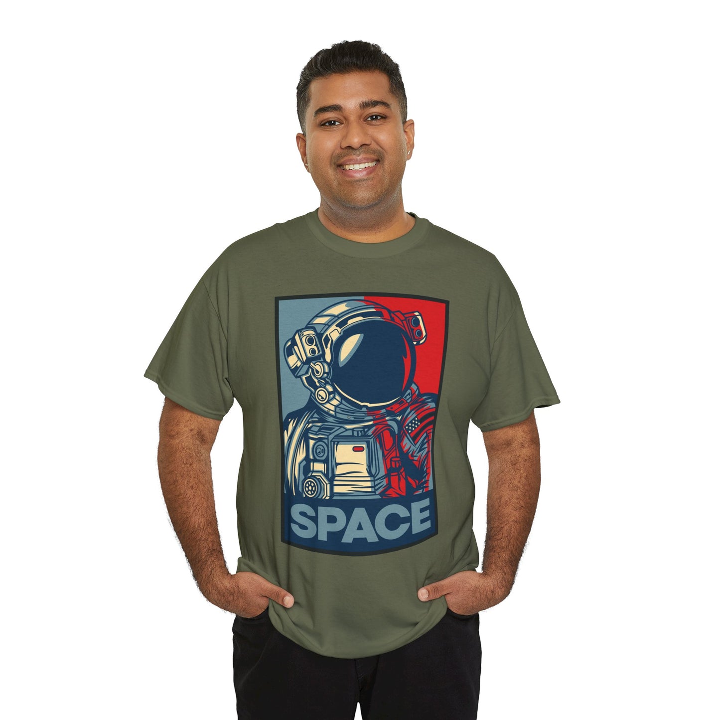 Space, Unisex Heavy Cotton Tee, Space Race Tee. spacex, t-shirt, tshirt, png