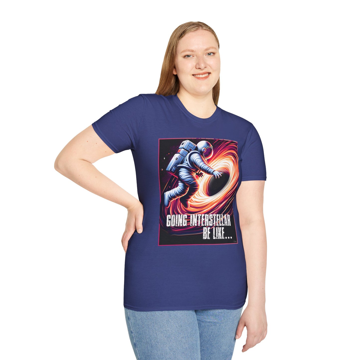Interstellar BlackHole, Space Voyager Graphic Tee, Going Interstellar T-Shirt, Astronaut Shirt, Gift for Sci-Fi Lovers, Cool Casual Wear, t-shirts