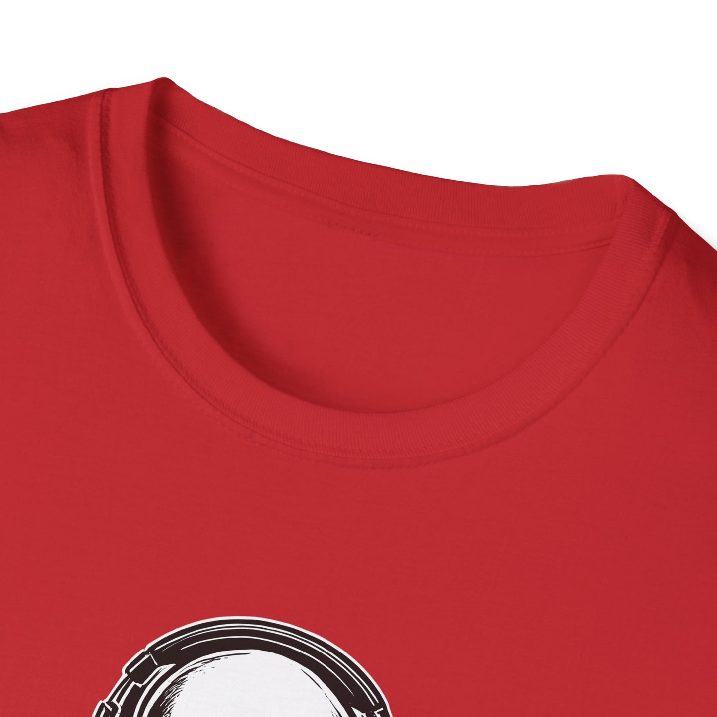 DJ Alien Graphic T-Shirt | Unisex Softstyle Tee for Music Lovers, Gifts for DJs, Cool Casual Wear, Festival Apparel, Unique Alien Design