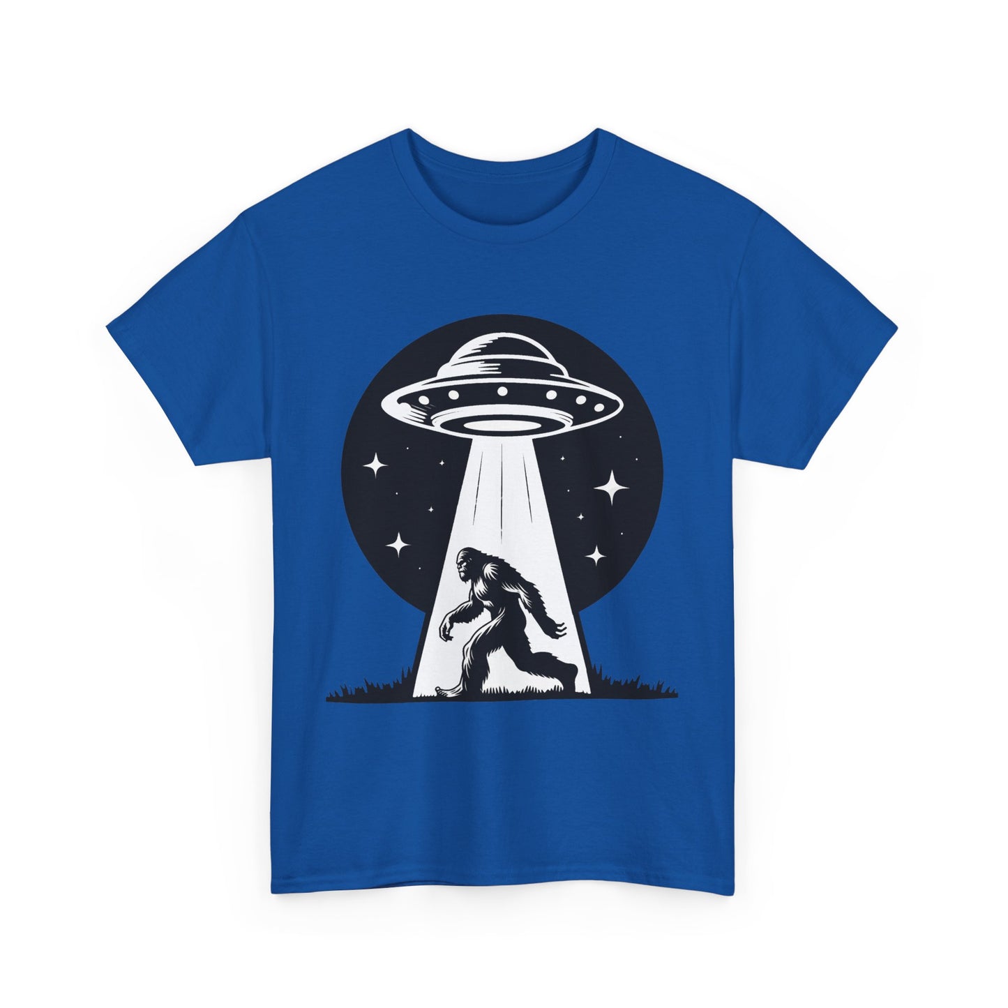 Bigfoot UFO Unisex Tee Graphic Design T-Shirt, GraphicTees, png, sublimation