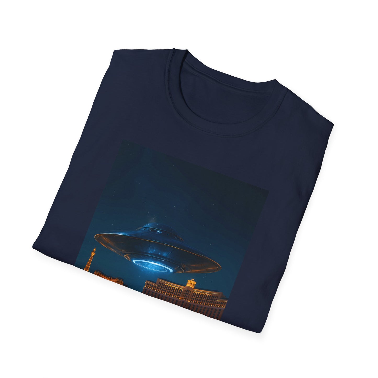 Mysterious UFO Over Vegas Unisex T-Shirt