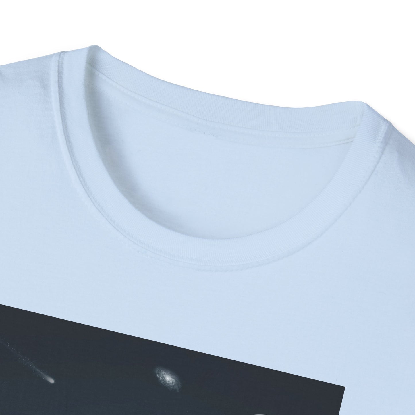 Cosmic Vibes Unisex T-Shirt - UFO & Moon Design, Relaxed Fit Tee for Space Lovers, Gift for Sci-Fi Fans, Casual Wear, Everyday Essentials, t-shirt, tshirt, png