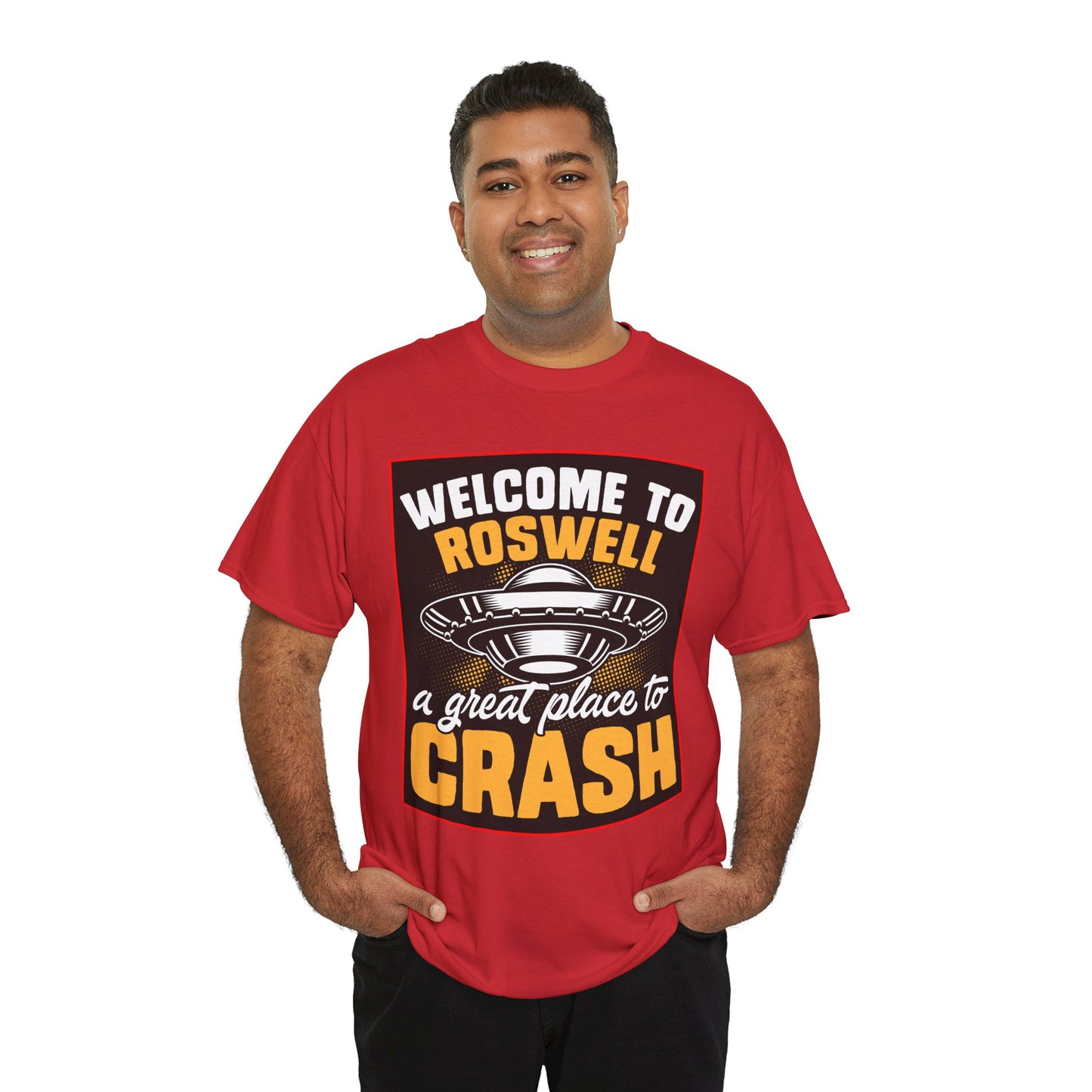Roswell, UFO, Unisex Heavy Cotton Tee, graphic design, png, t-shirts, t-shirt, tshirts