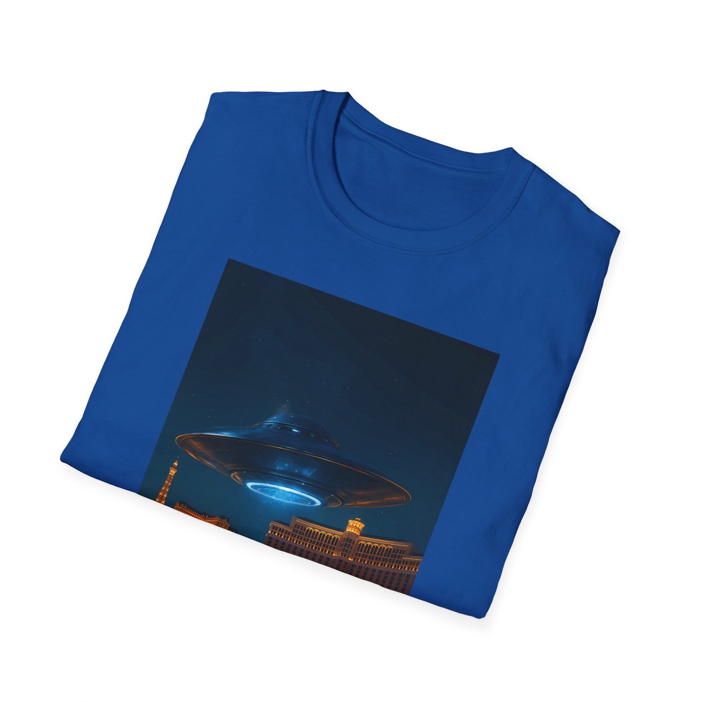 Mysterious UFO Over Vegas Unisex T-Shirt