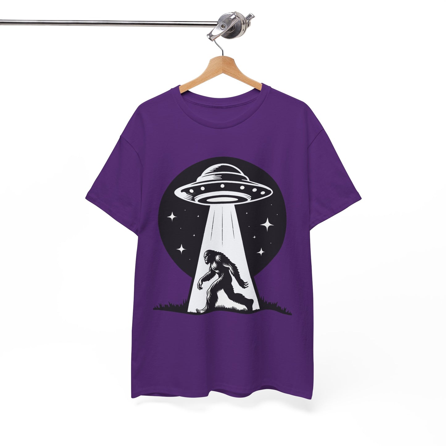 Bigfoot UFO Unisex Tee Graphic Design T-Shirt, GraphicTees, png, sublimation