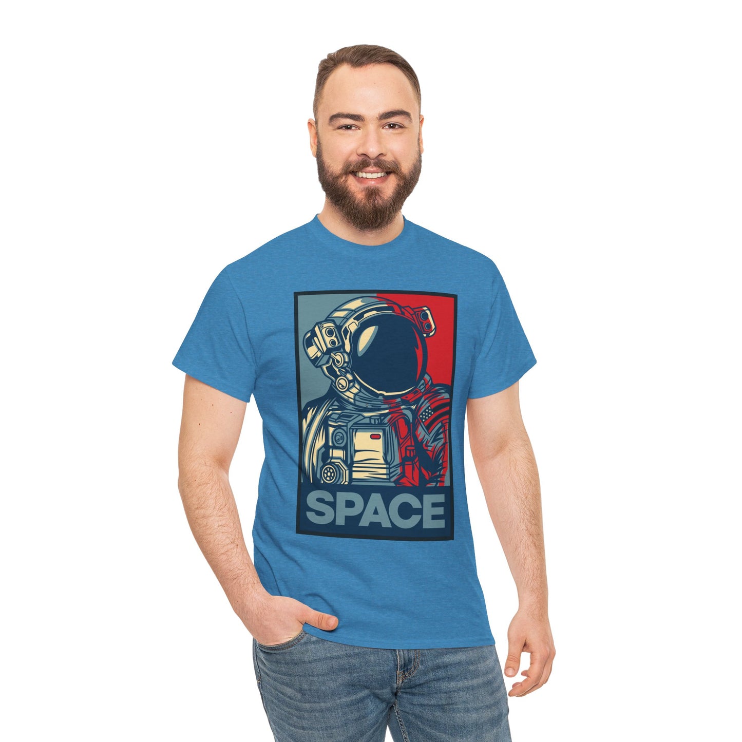 Space, Unisex Heavy Cotton Tee, Space Race Tee. spacex, t-shirt, tshirt, png