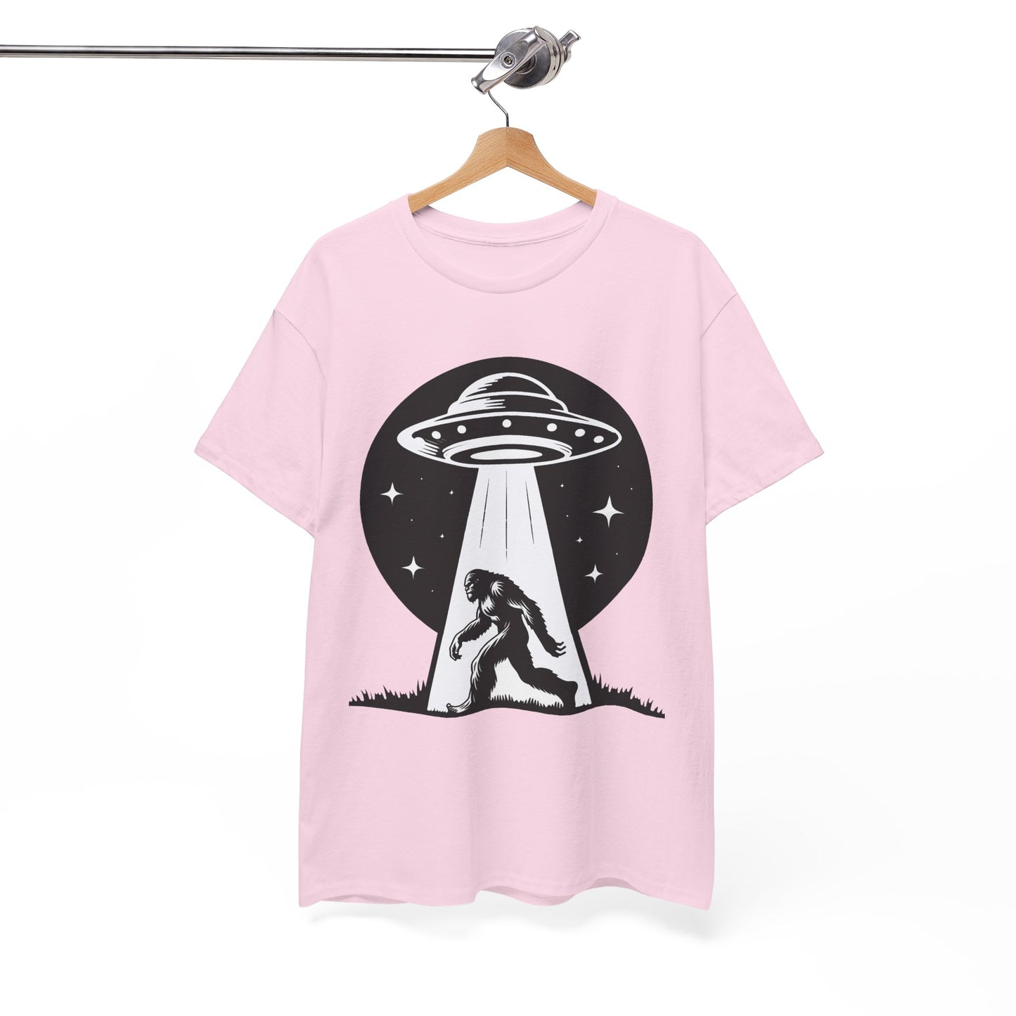 Bigfoot UFO Unisex Tee Graphic Design T-Shirt, GraphicTees, png, sublimation