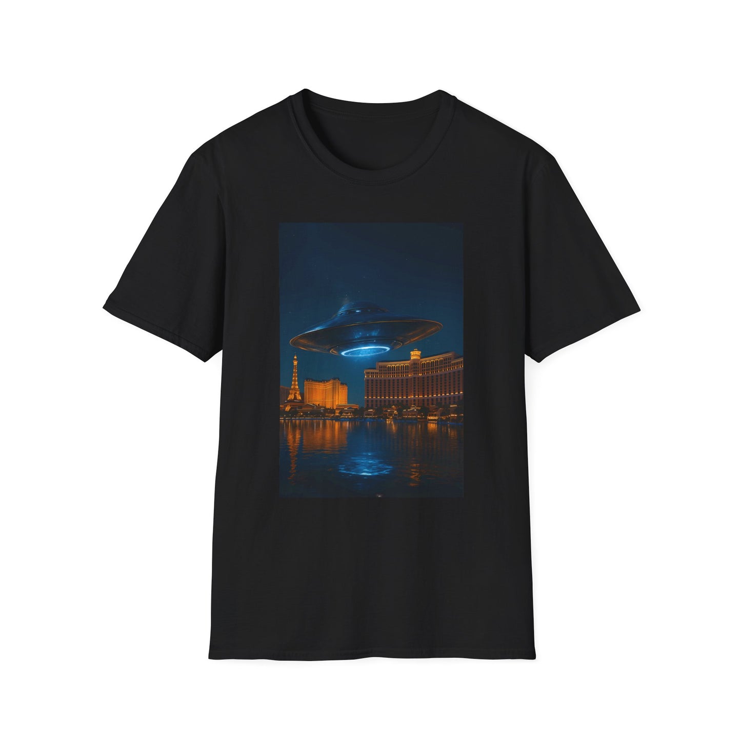 Mysterious UFO Over Vegas Unisex T-Shirt