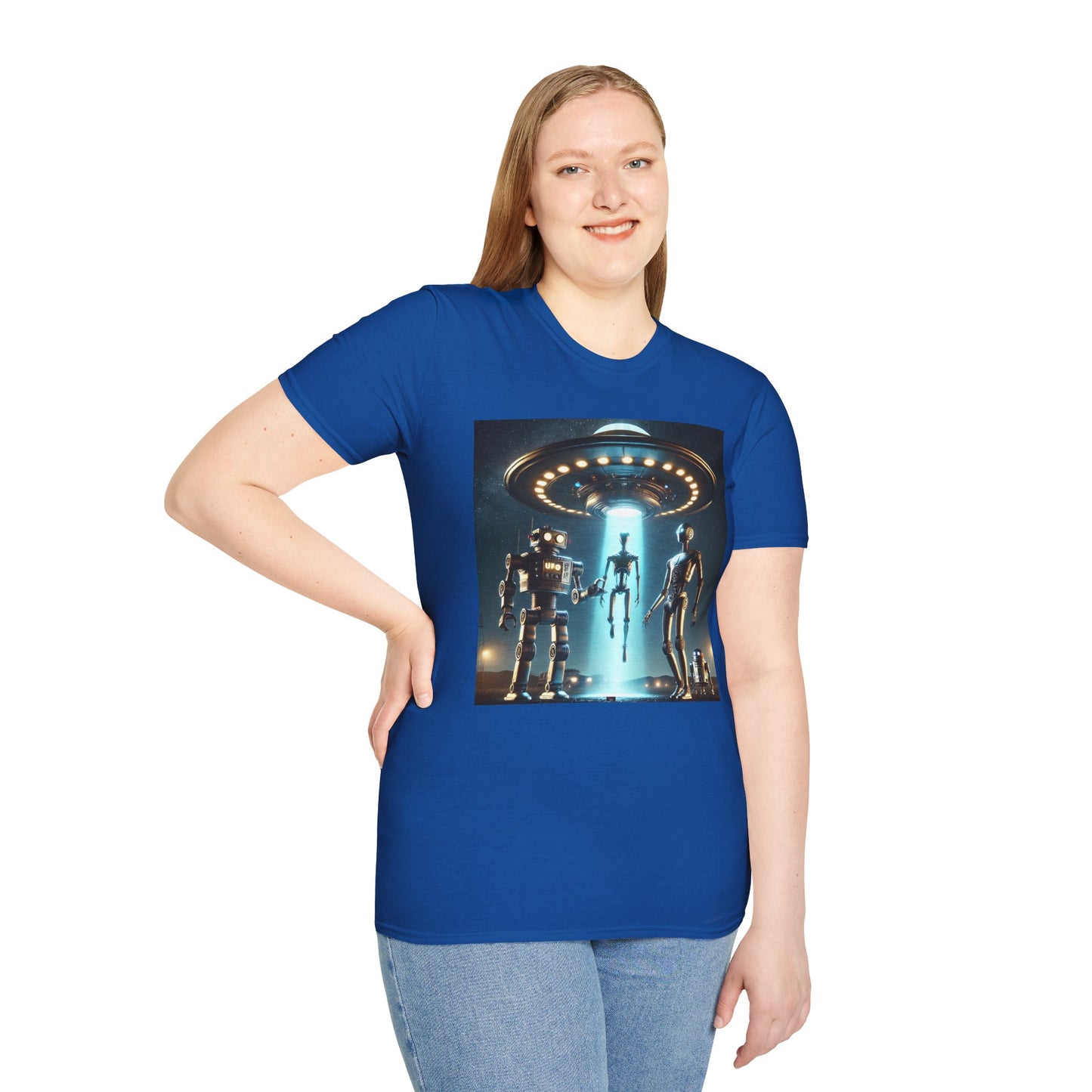 Retro Sci-Fi Unisex T-Shirt, Alien Design Shirt, Gift for Space Lovers, Cool Graphic Tee, Perfect for Sci-Fi Fans, Casual Wear