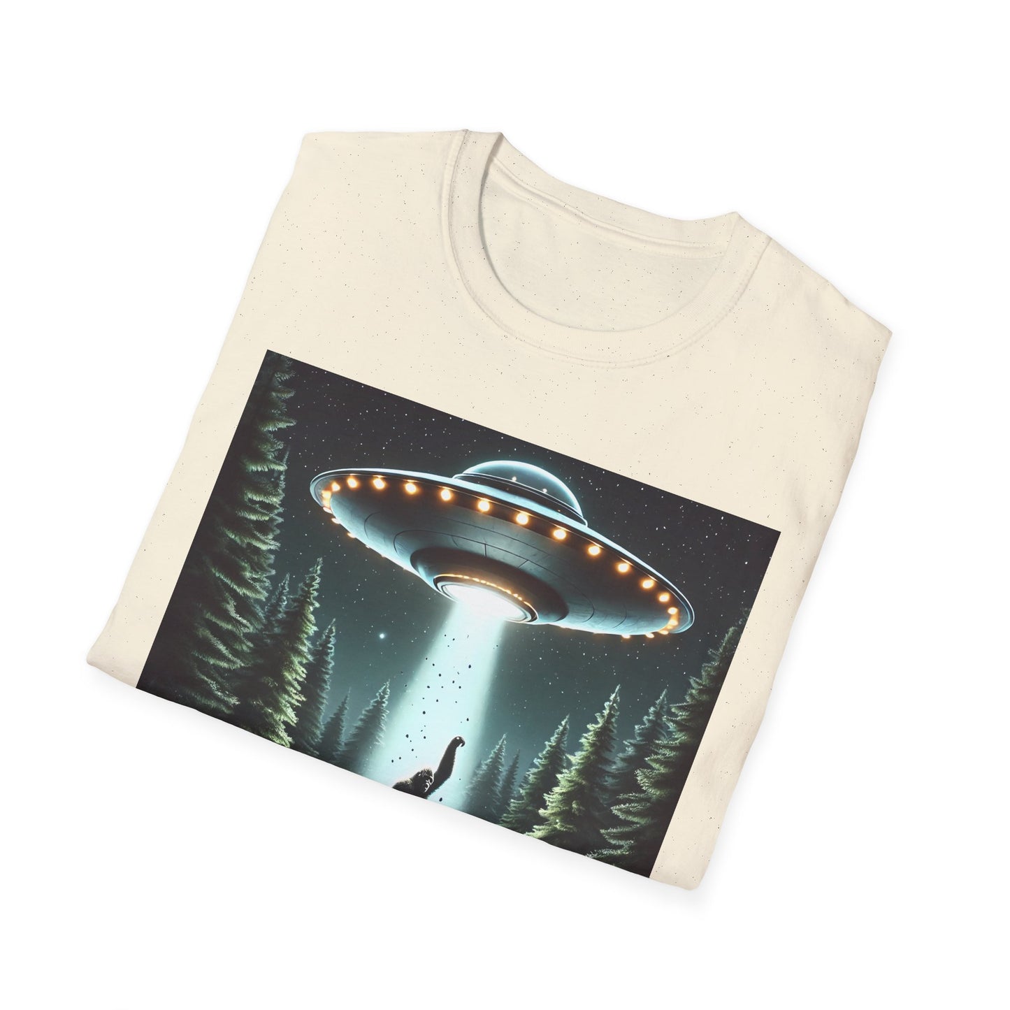 Funny UFO Abduction Unisex T-Shirt, Alien Theme Tee, Gift for Sci-Fi Lovers, Cool Graphic Shirt, Quirky Apparel, Unique Vintage Style