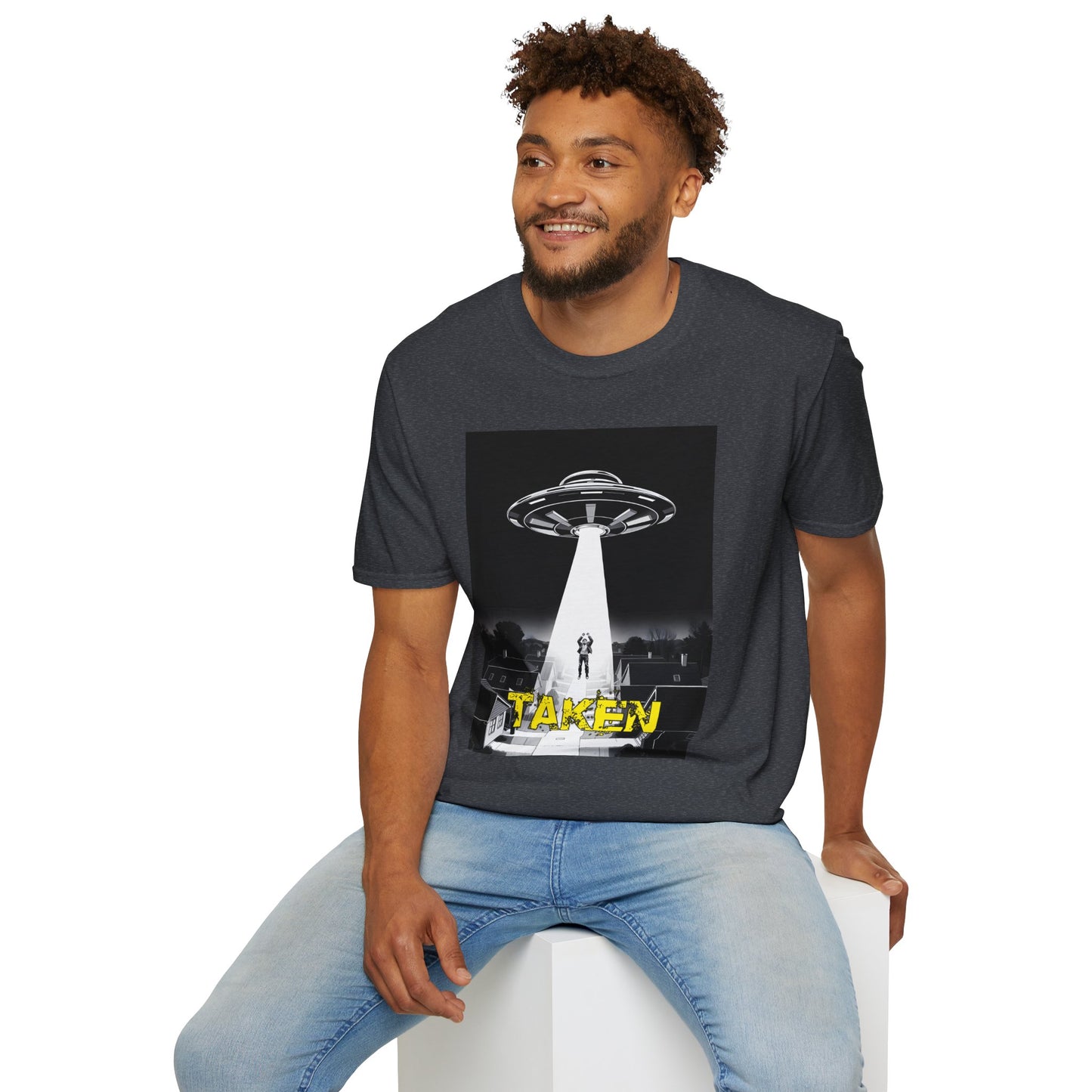 Taken 2, Alien Abduction, T-Shirt, UFO Lovers Tee, Sci-Fi Graphic, Unisex Casual Wear, Gift for Space Enthusiasts, graphic tees, t-shirts