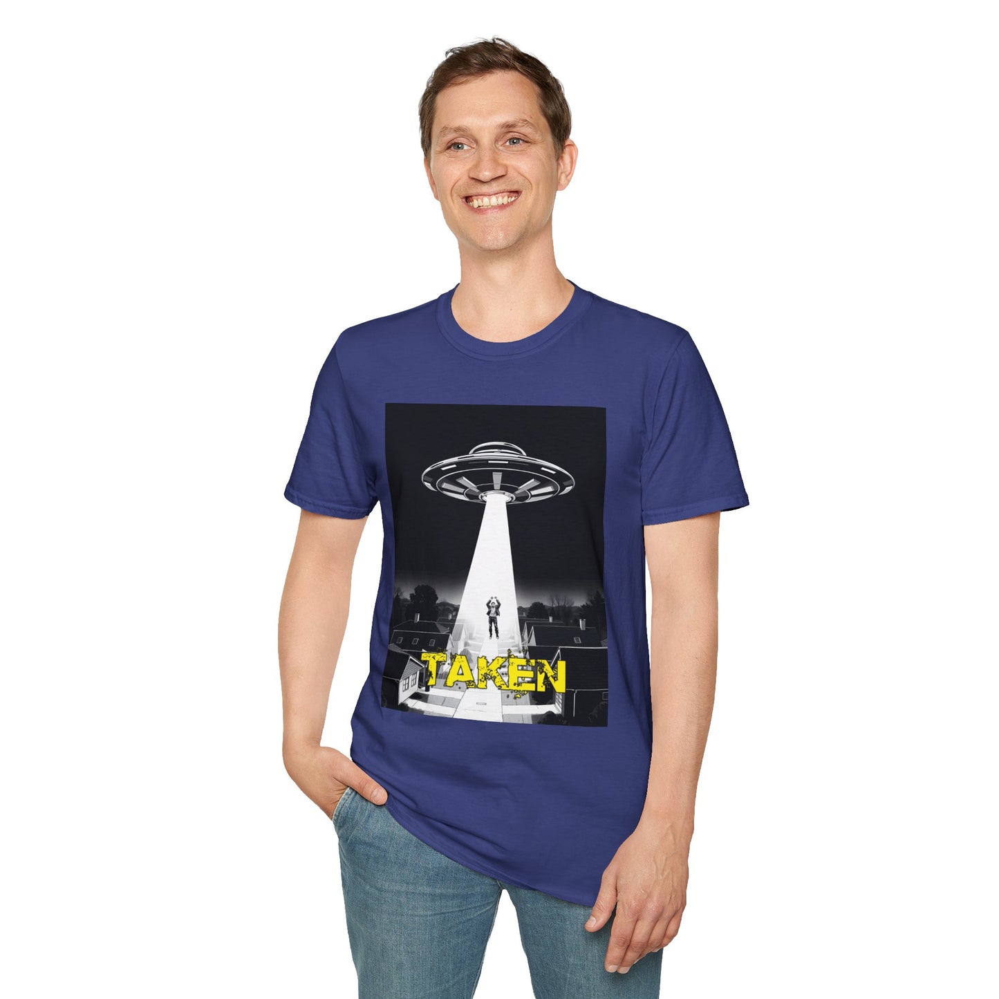 Taken 2, Alien Abduction, T-Shirt, UFO Lovers Tee, Sci-Fi Graphic, Unisex Casual Wear, Gift for Space Enthusiasts, graphic tees, t-shirts