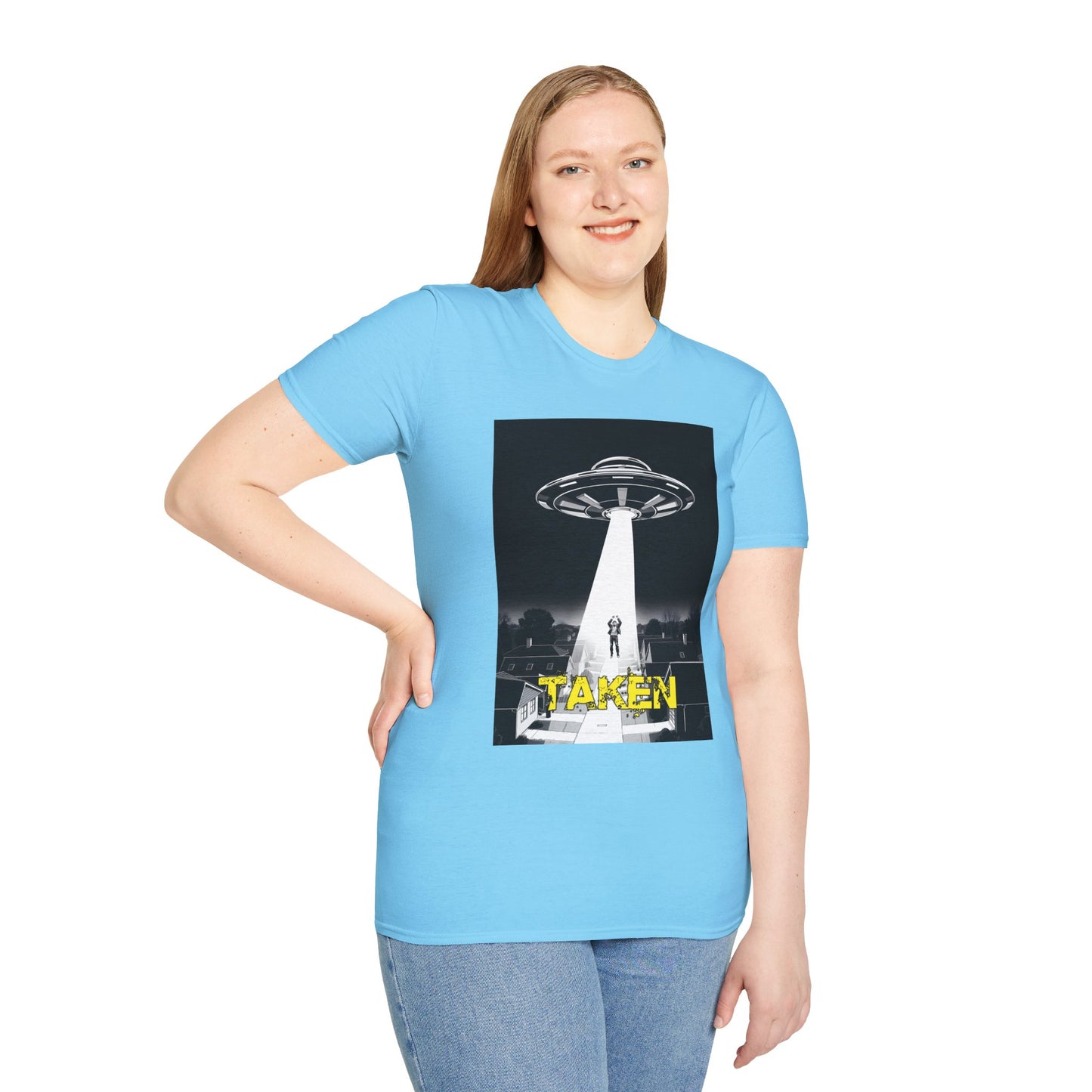 Taken 2, Alien Abduction, T-Shirt, UFO Lovers Tee, Sci-Fi Graphic, Unisex Casual Wear, Gift for Space Enthusiasts, graphic tees, t-shirts