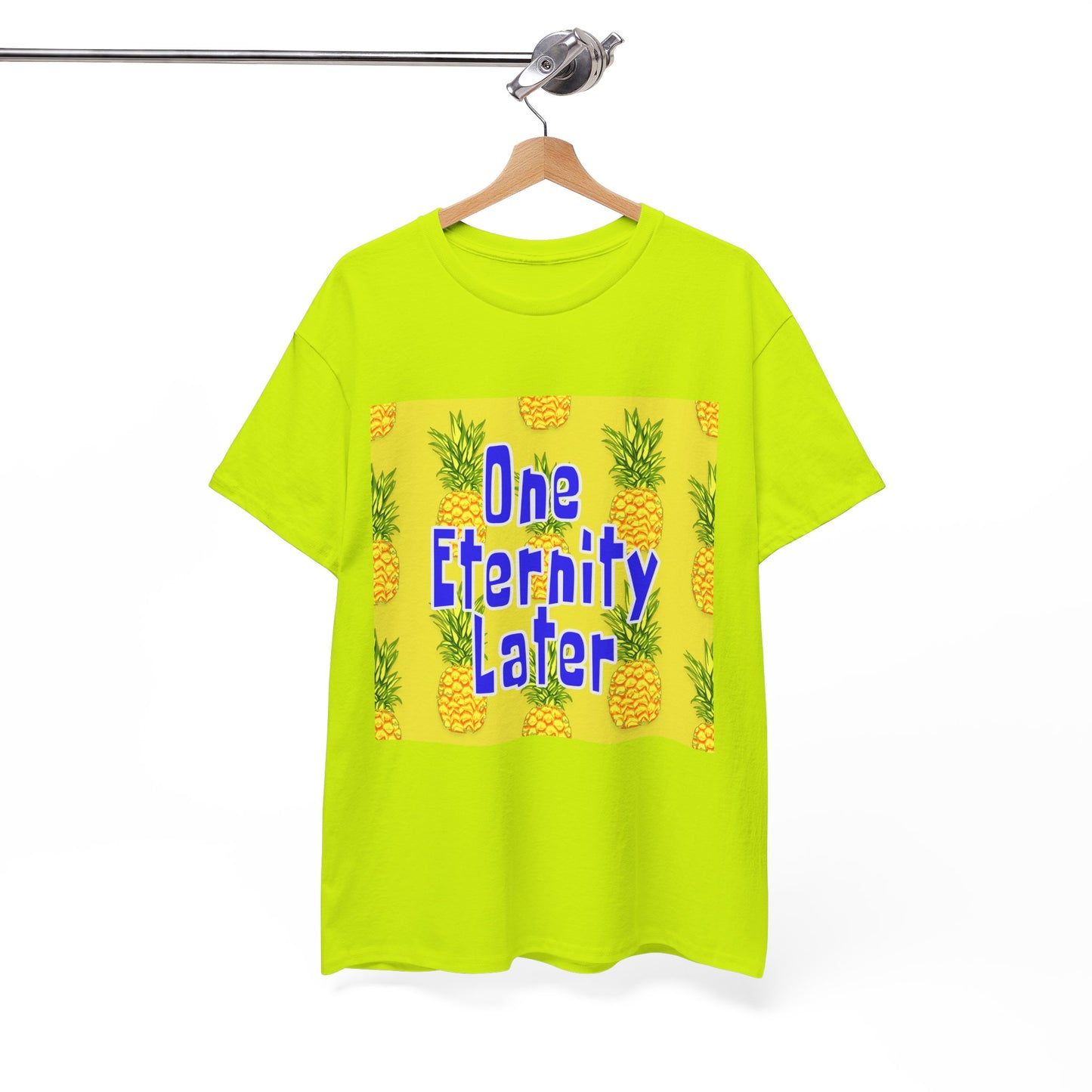 One Eternity Later, Unisex Heavy Cotton Tee, SpongeBob, cartoons, t-shirt, t-shirts, tshirt, png, funny, kids, GraphicTees