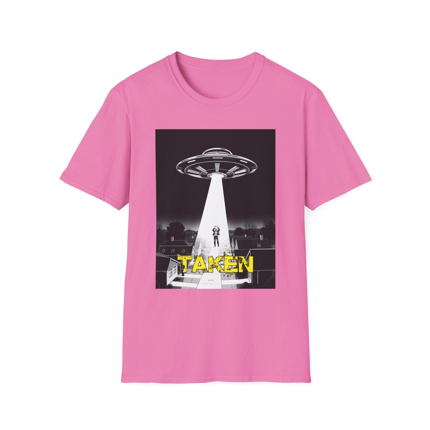 Taken 2, Alien Abduction, T-Shirt, UFO Lovers Tee, Sci-Fi Graphic, Unisex Casual Wear, Gift for Space Enthusiasts, graphic tees, t-shirts