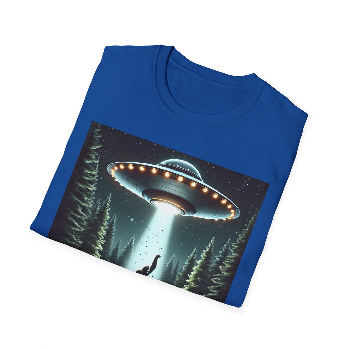 Funny UFO Abduction Unisex T-Shirt, Alien Theme Tee, Gift for Sci-Fi Lovers, Cool Graphic Shirt, Quirky Apparel, Unique Vintage Style
