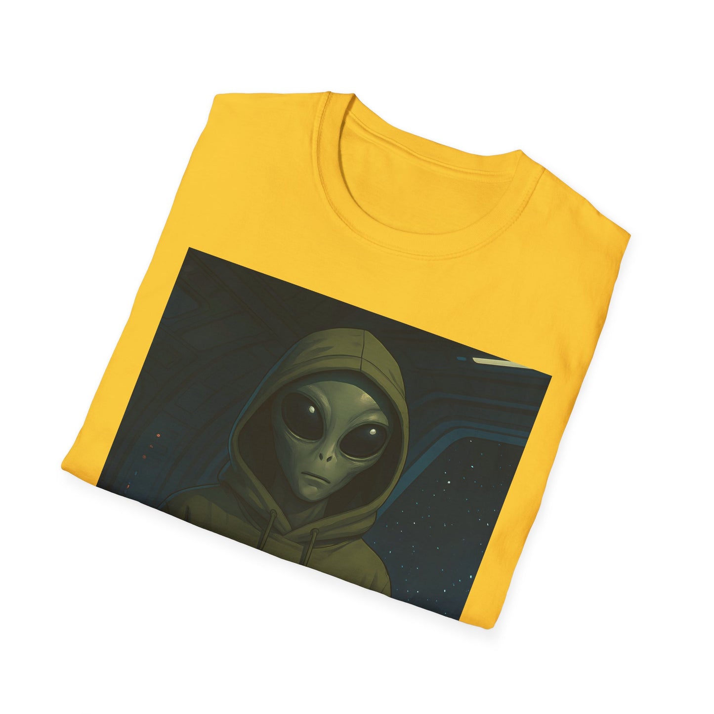 Humans Are Not Real, Alien Humor Unisex T-Shirt, Funny Graphic Tee, Space Lover Gift, Casual Wear, Gift for Nerds, Quirky Statement Shirt