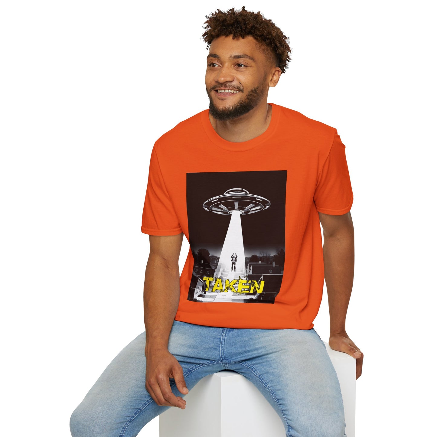 Taken 2, Alien Abduction, T-Shirt, UFO Lovers Tee, Sci-Fi Graphic, Unisex Casual Wear, Gift for Space Enthusiasts, graphic tees, t-shirts