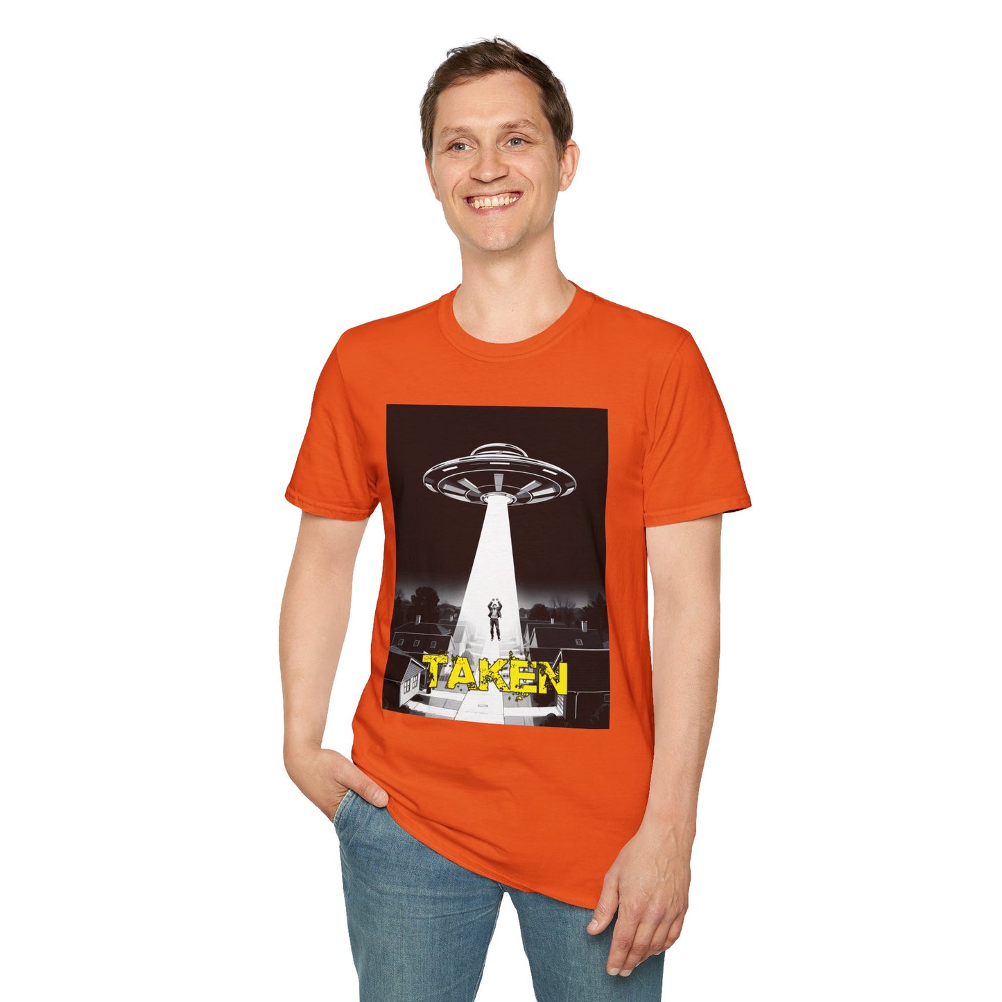 Taken 2, Alien Abduction, T-Shirt, UFO Lovers Tee, Sci-Fi Graphic, Unisex Casual Wear, Gift for Space Enthusiasts, graphic tees, t-shirts