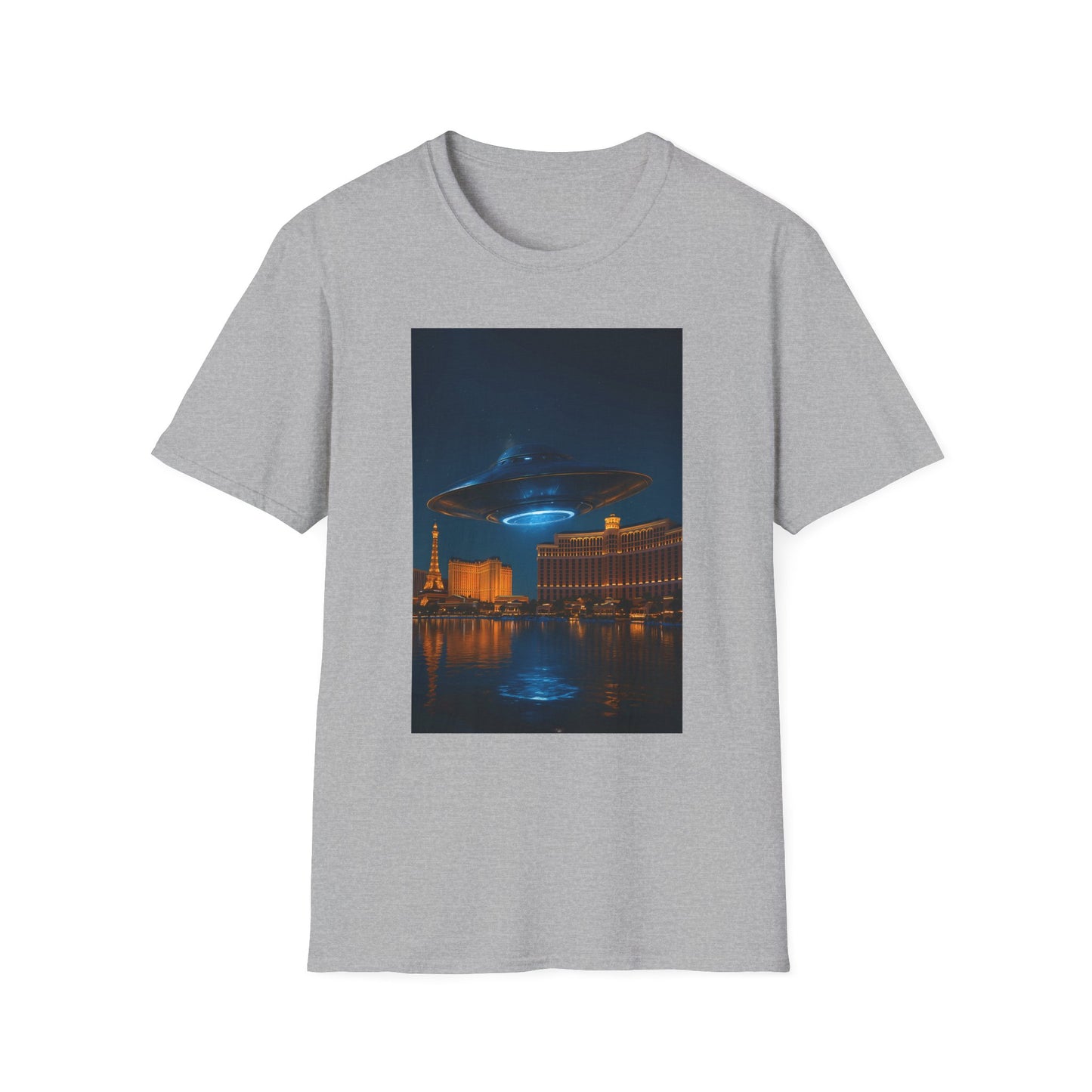 Mysterious UFO Over Vegas Unisex T-Shirt