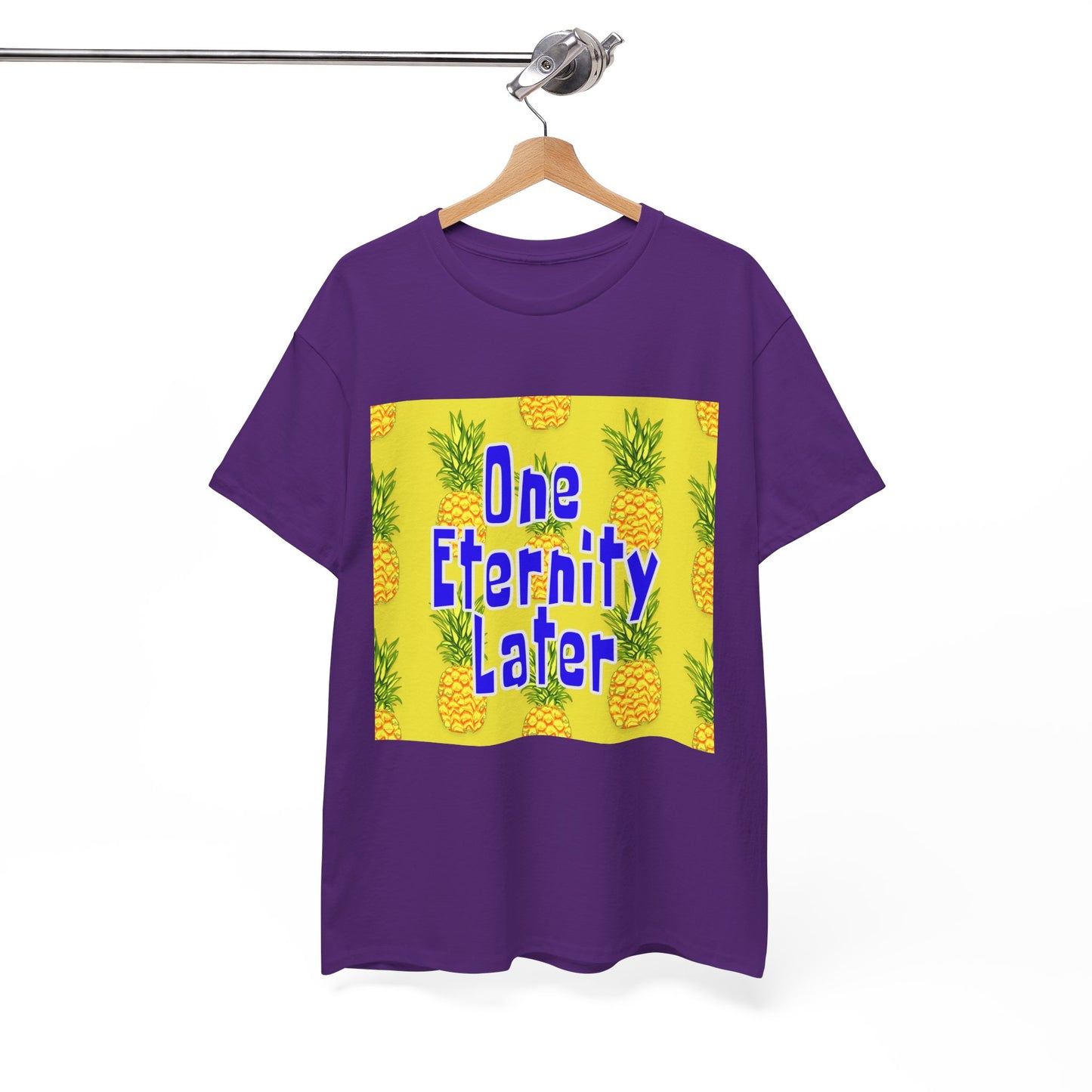 One Eternity Later, Unisex Heavy Cotton Tee, SpongeBob, cartoons, t-shirt, t-shirts, tshirt, png, funny, kids, GraphicTees