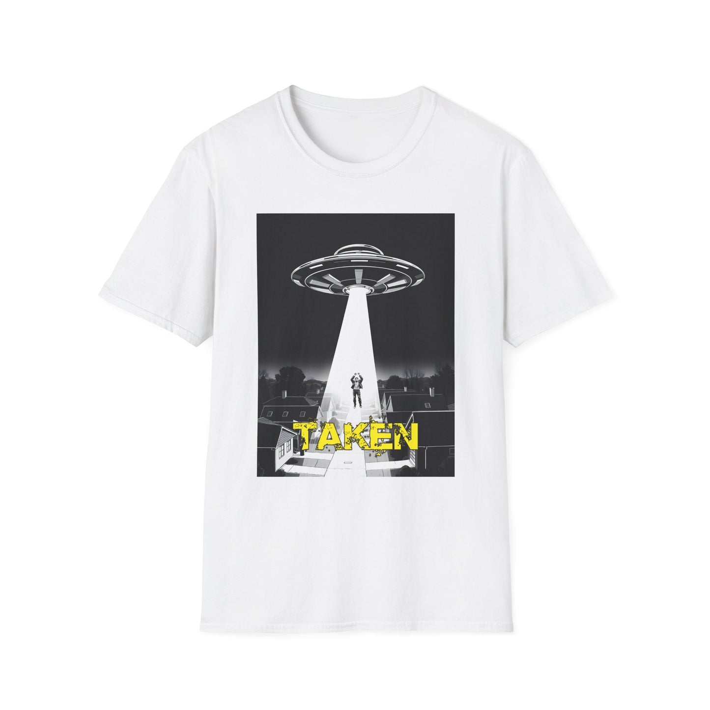 Taken 2, Alien Abduction, T-Shirt, UFO Lovers Tee, Sci-Fi Graphic, Unisex Casual Wear, Gift for Space Enthusiasts, graphic tees, t-shirts