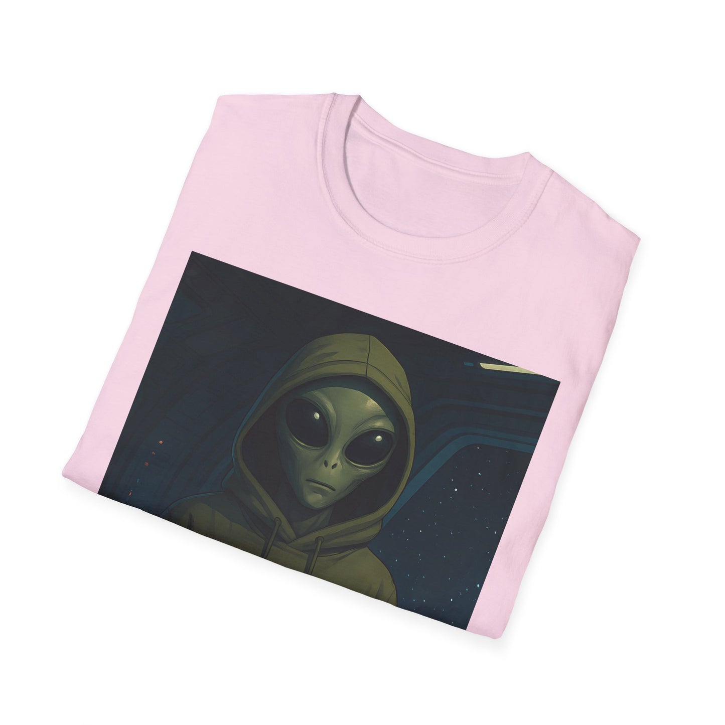 Humans Are Not Real, Alien Humor Unisex T-Shirt, Funny Graphic Tee, Space Lover Gift, Casual Wear, Gift for Nerds, Quirky Statement Shirt