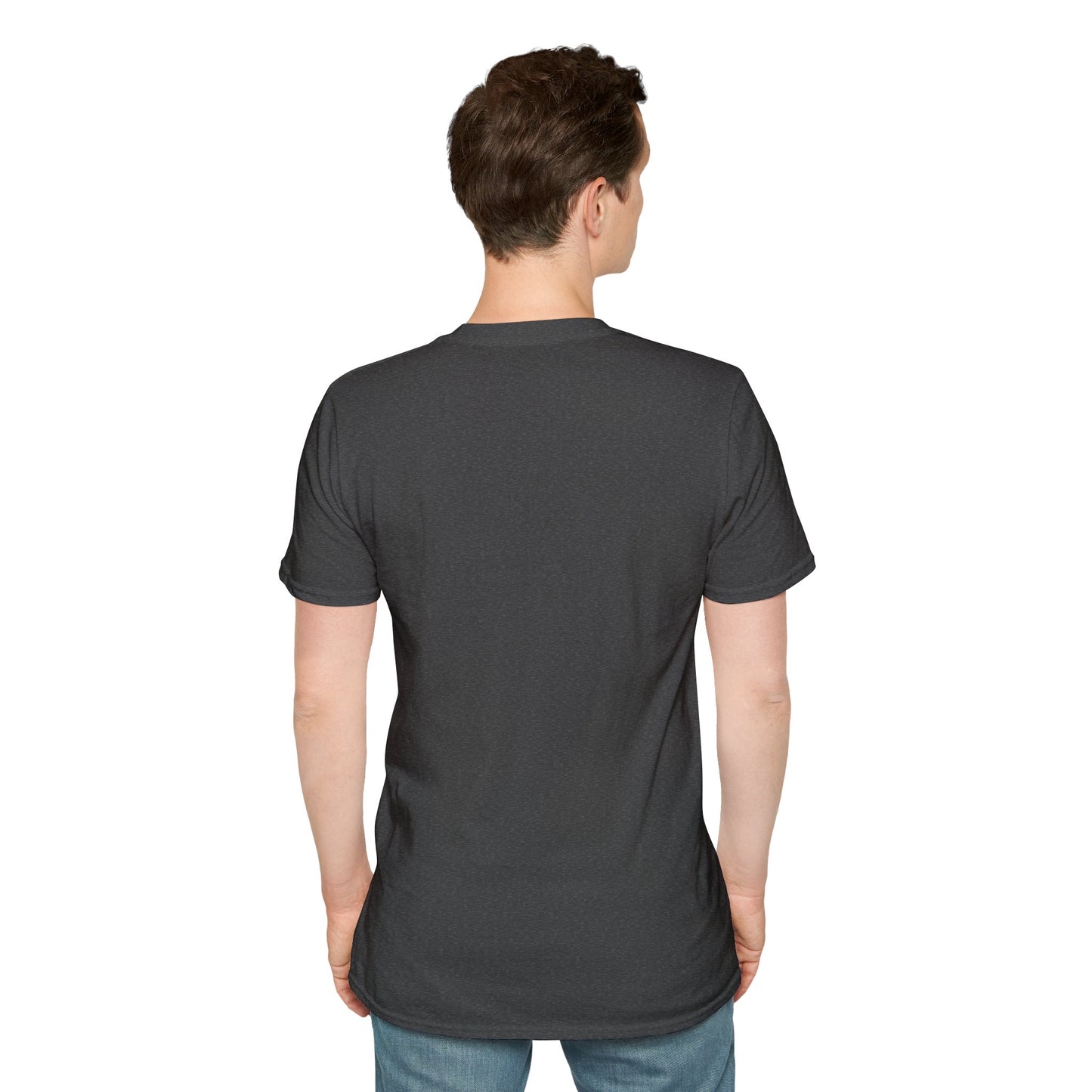 DJ Alien Graphic T-Shirt | Unisex Softstyle Tee for Music Lovers, Gifts for DJs, Cool Casual Wear, Festival Apparel, Unique Alien Design