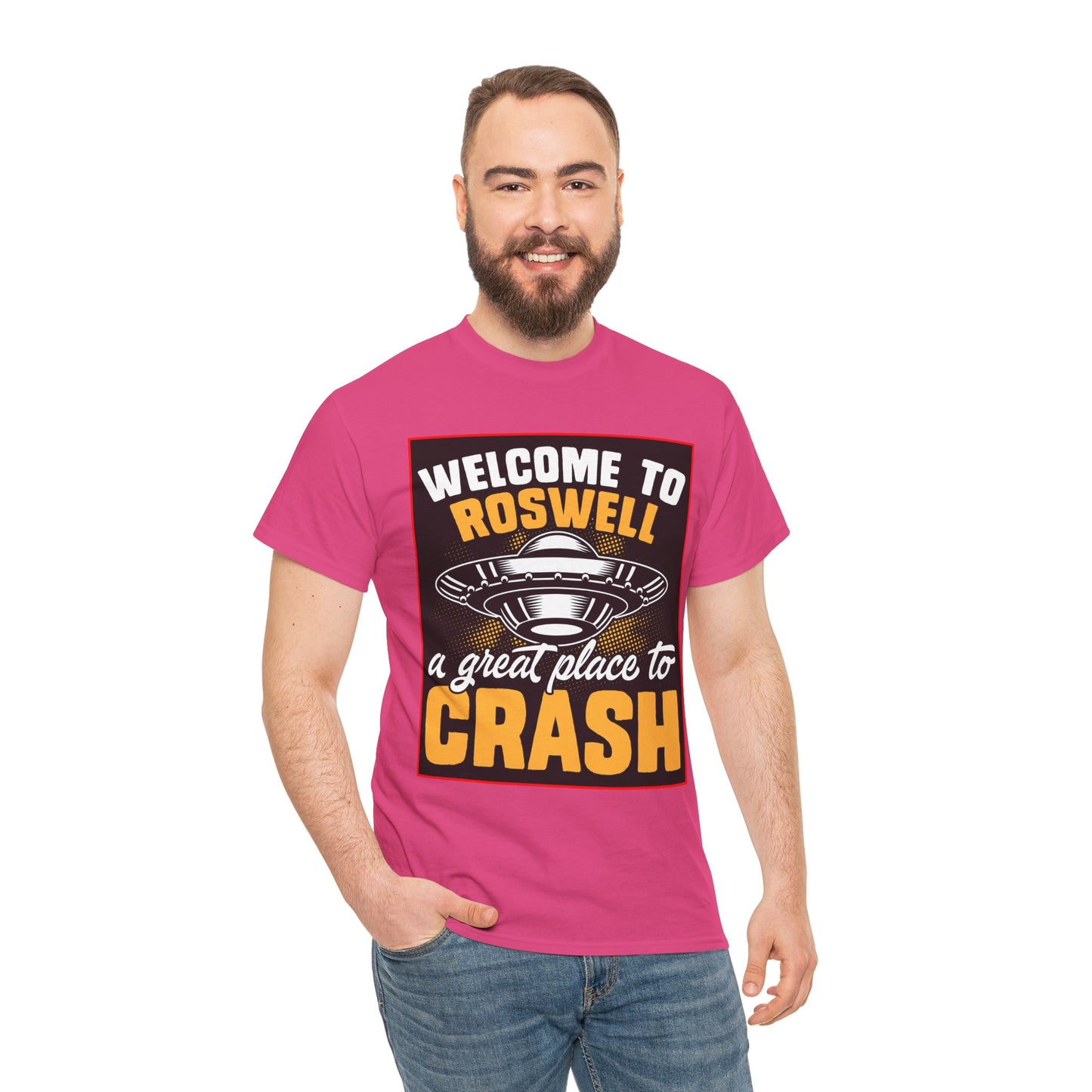 Roswell, UFO, Unisex Heavy Cotton Tee, graphic design, png, t-shirts, t-shirt, tshirts