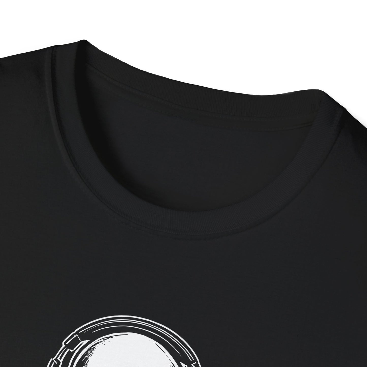 DJ Alien Graphic T-Shirt | Unisex Softstyle Tee for Music Lovers, Gifts for DJs, Cool Casual Wear, Festival Apparel, Unique Alien Design