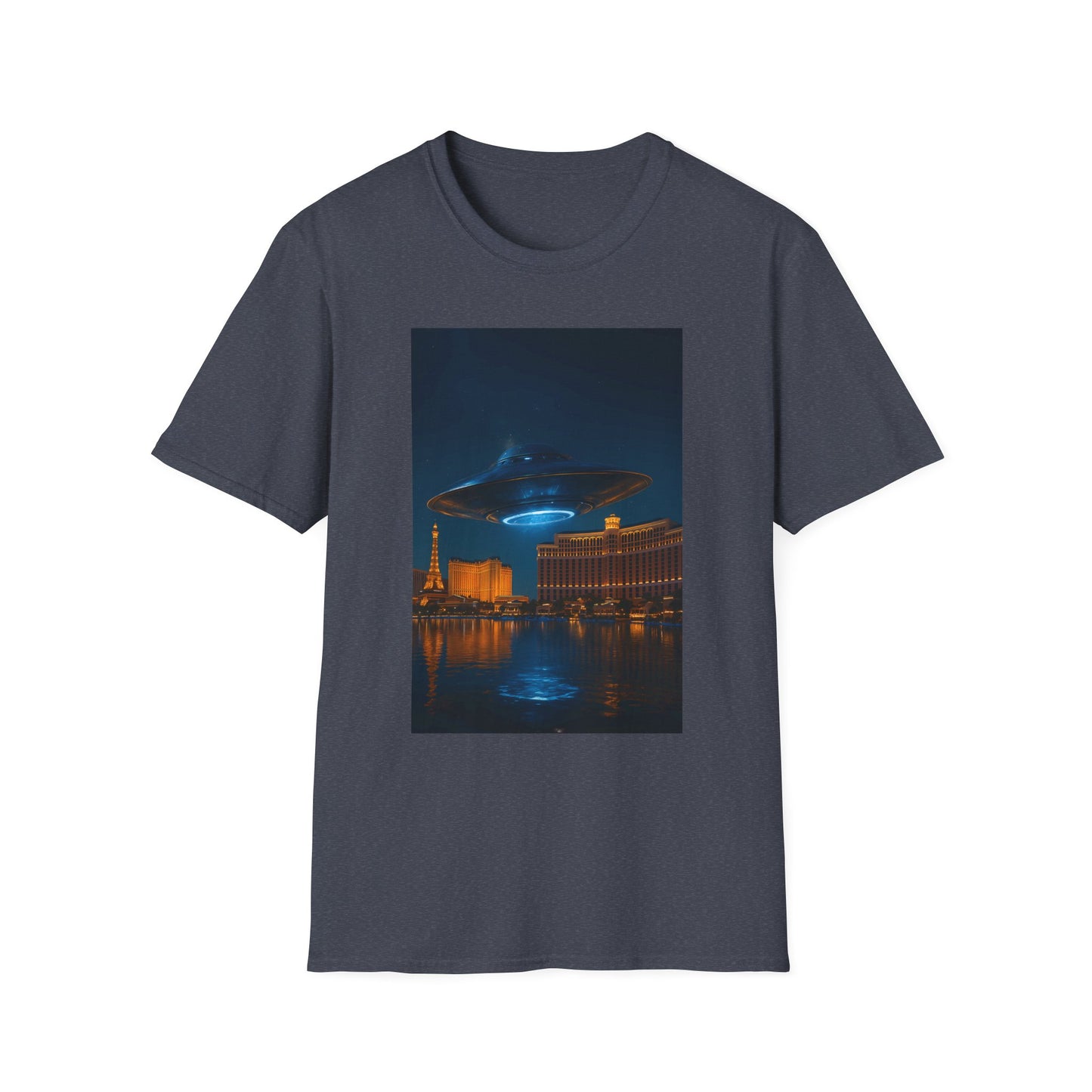 Mysterious UFO Over Vegas Unisex T-Shirt